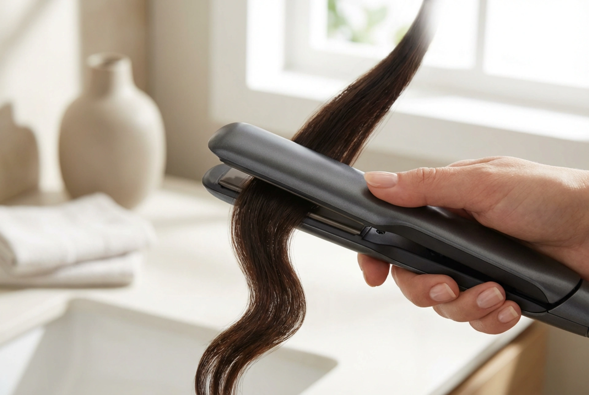 Locka håret med plattång: en steg-för-steg-guide