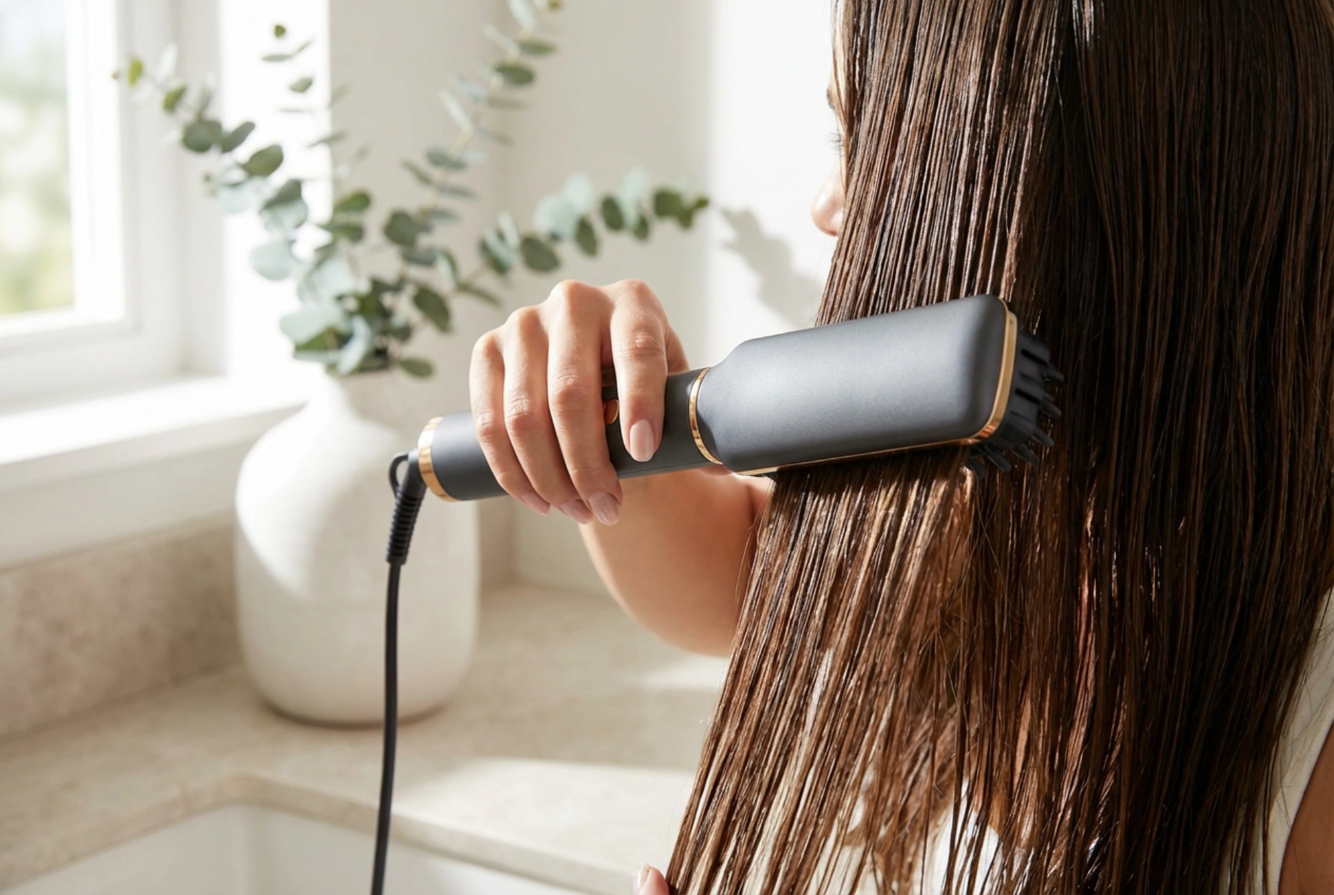 Varmluftsborste: Styling och torkning steg för steg