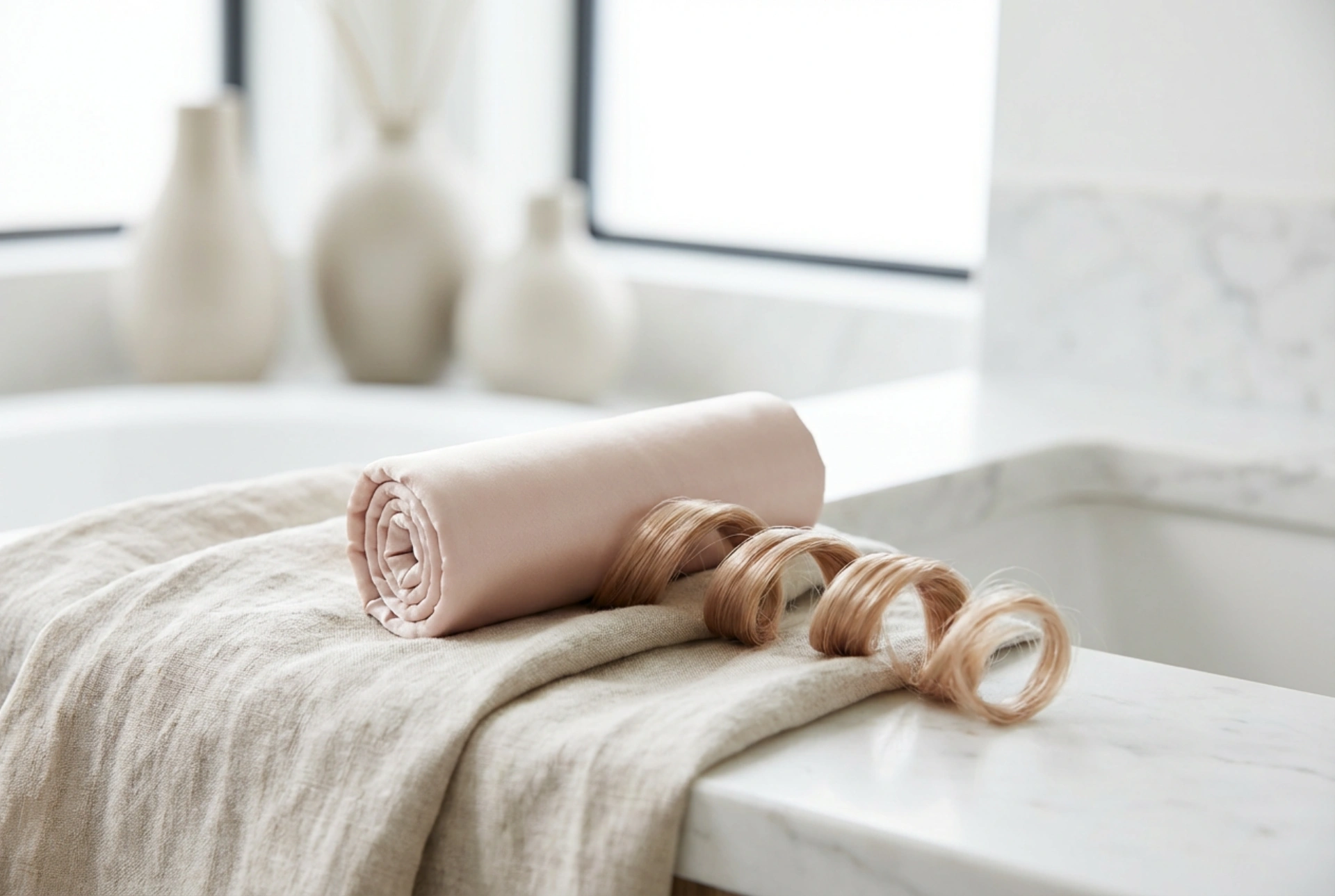 Hårrulle i siden: Skapa mjuka lockar utan värme – en nybörjarguide