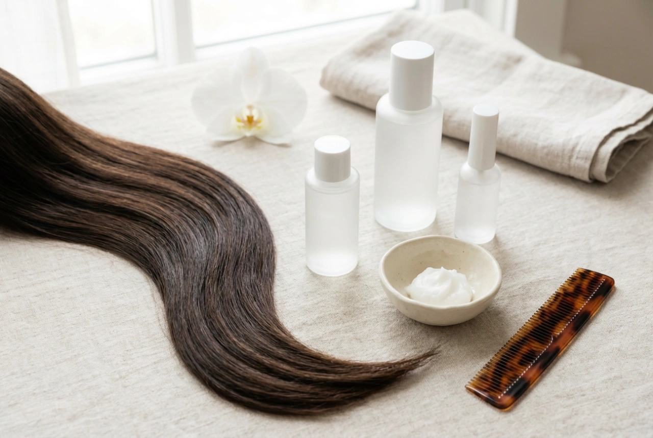 Keratinbehandling hemma: förberedelse, applicering och styling