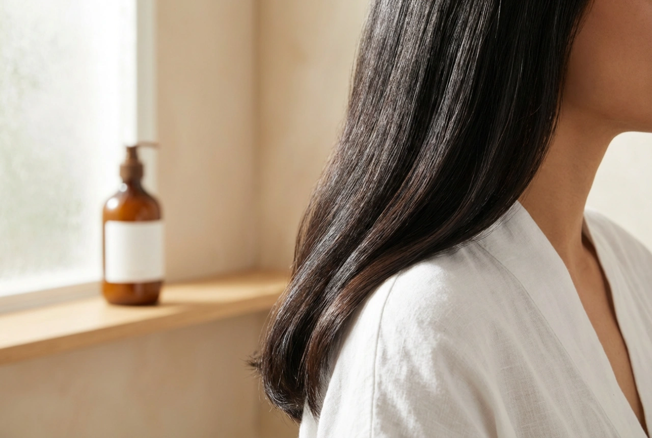Emollientbalsam steg för steg: skydd för längderna och glans