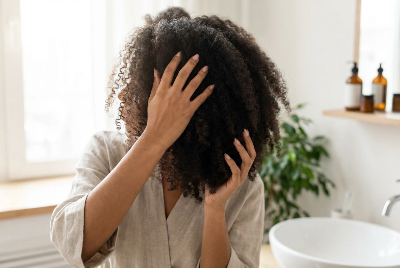 Afro-lockar på långt hår: metoder, vård och fixering