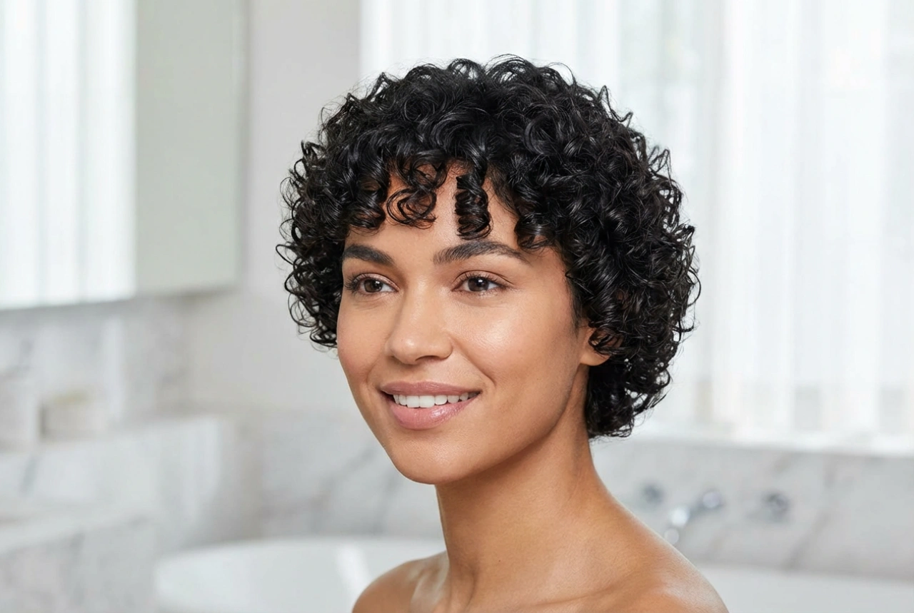 Styling av lockar i kort hår: tips för en perfekt look