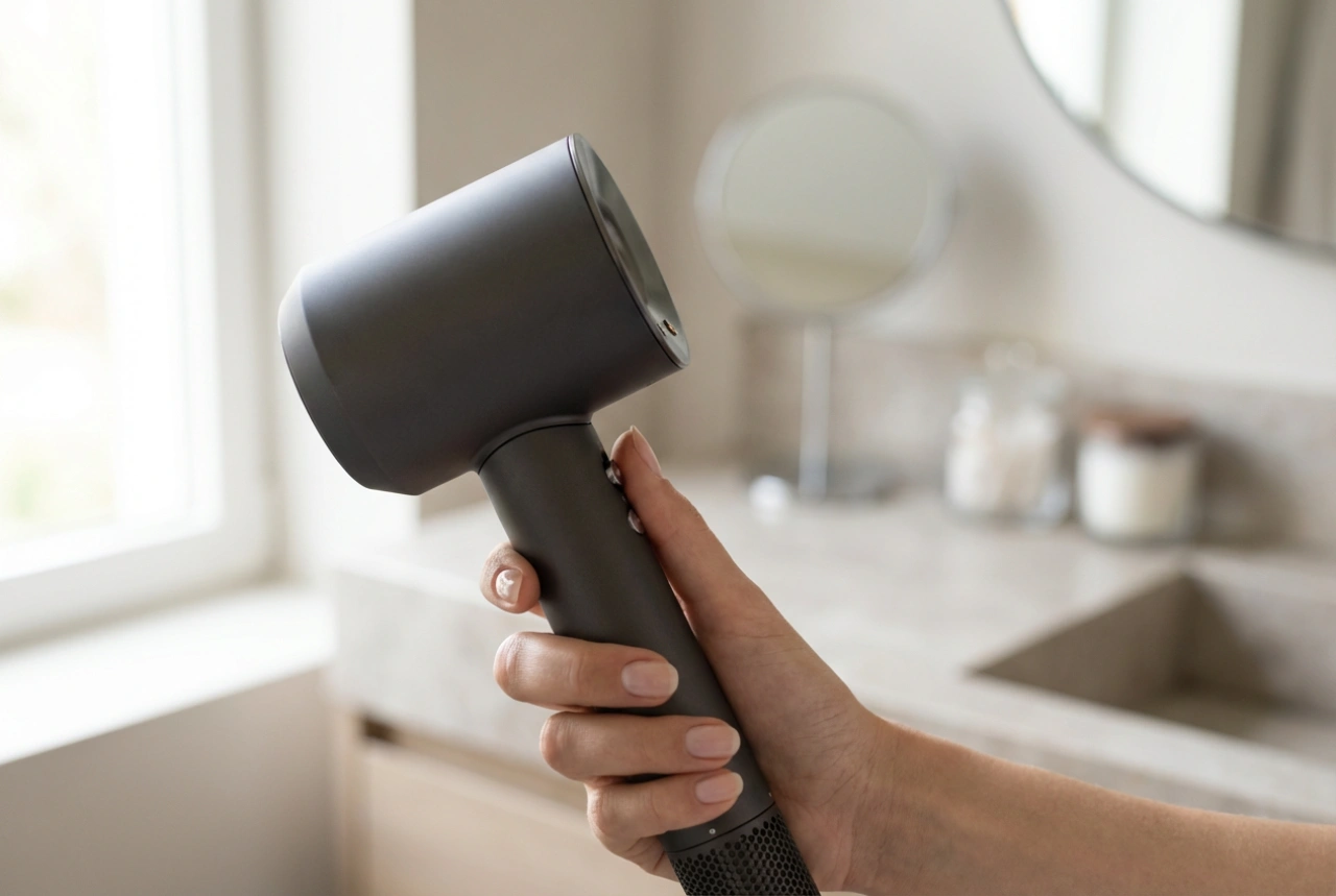 Professionell hårfön: Vad är skillnaden och hur ställer man in luftflödet