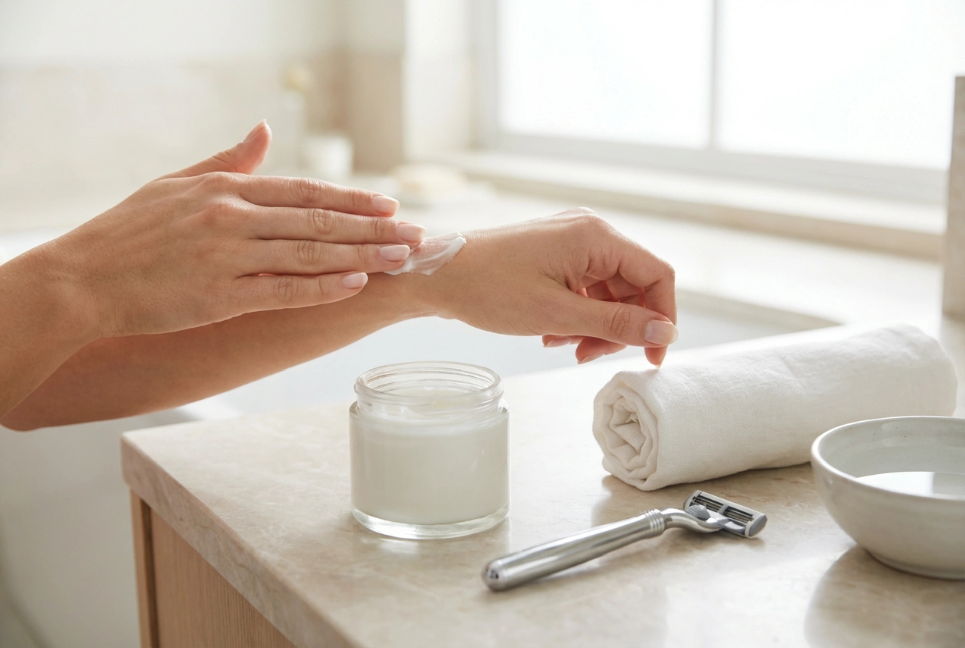 Raka armarna utan irritation: hur du förbereder huden och styr bladet