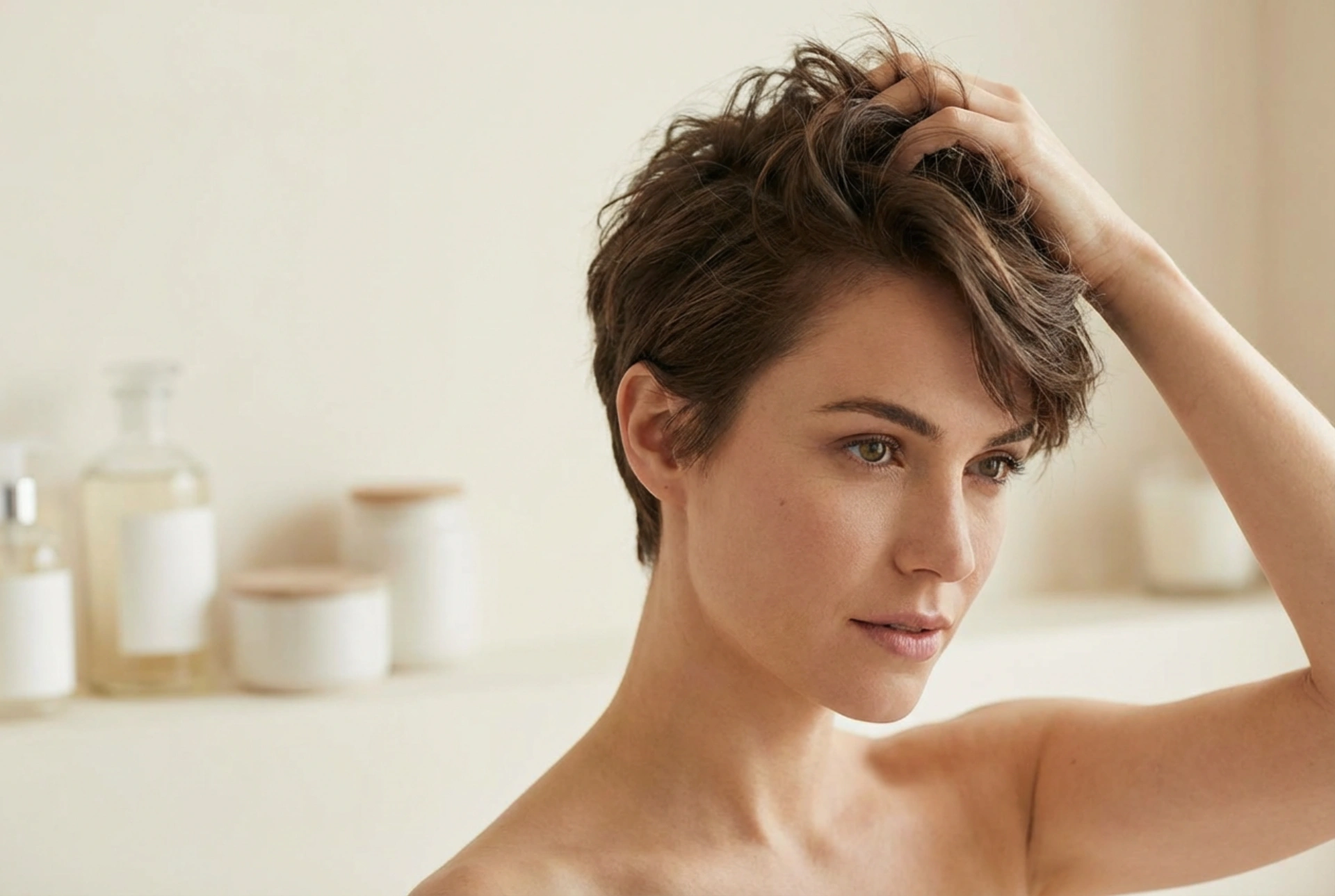 French crop-frisyr: vardagsstyling med textur och volym