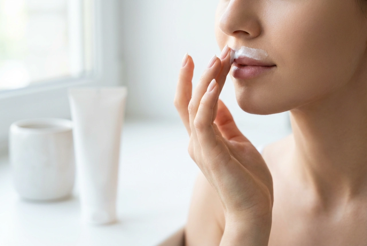 Hårborttagningskräm för överläppen: Skonsam applicering och borttagning