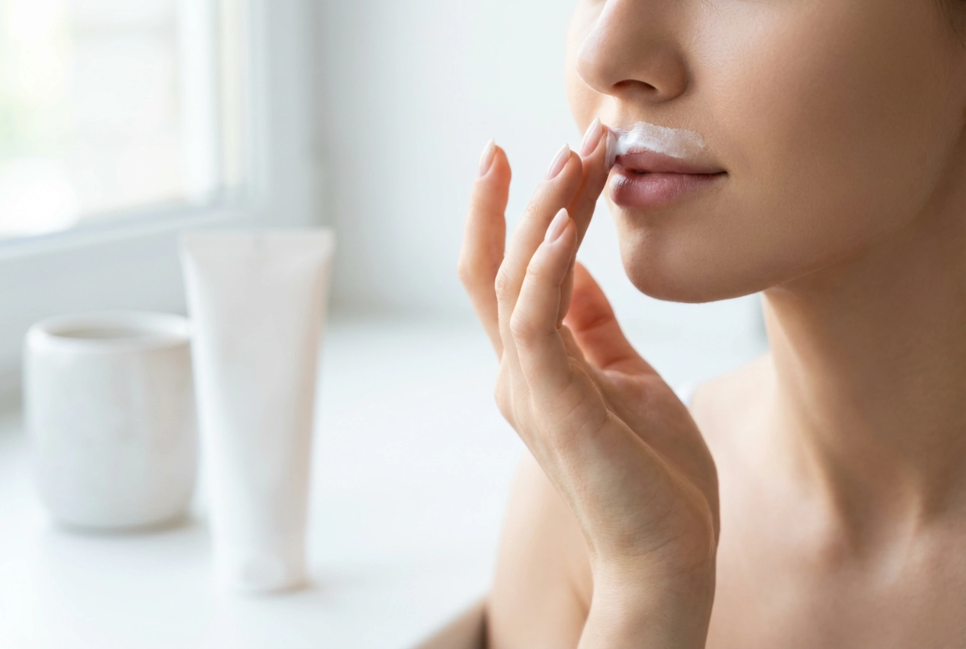 Hårborttagningskräm för överläppen: Skonsam applicering och borttagning