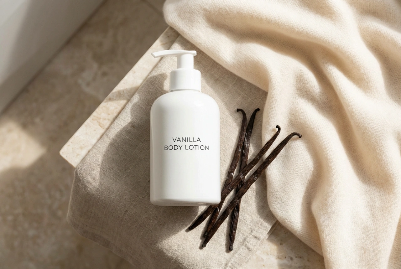Vaniljbodylotion: En behaglig doft och effektiv återfuktning