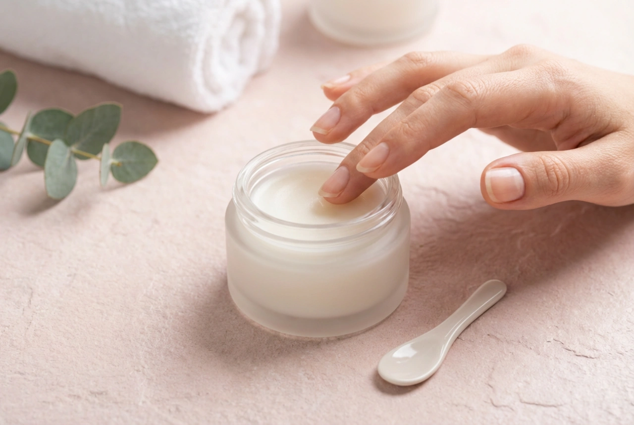 Balsam med hyaluronsyra: återfuktning utan kladd, applicering