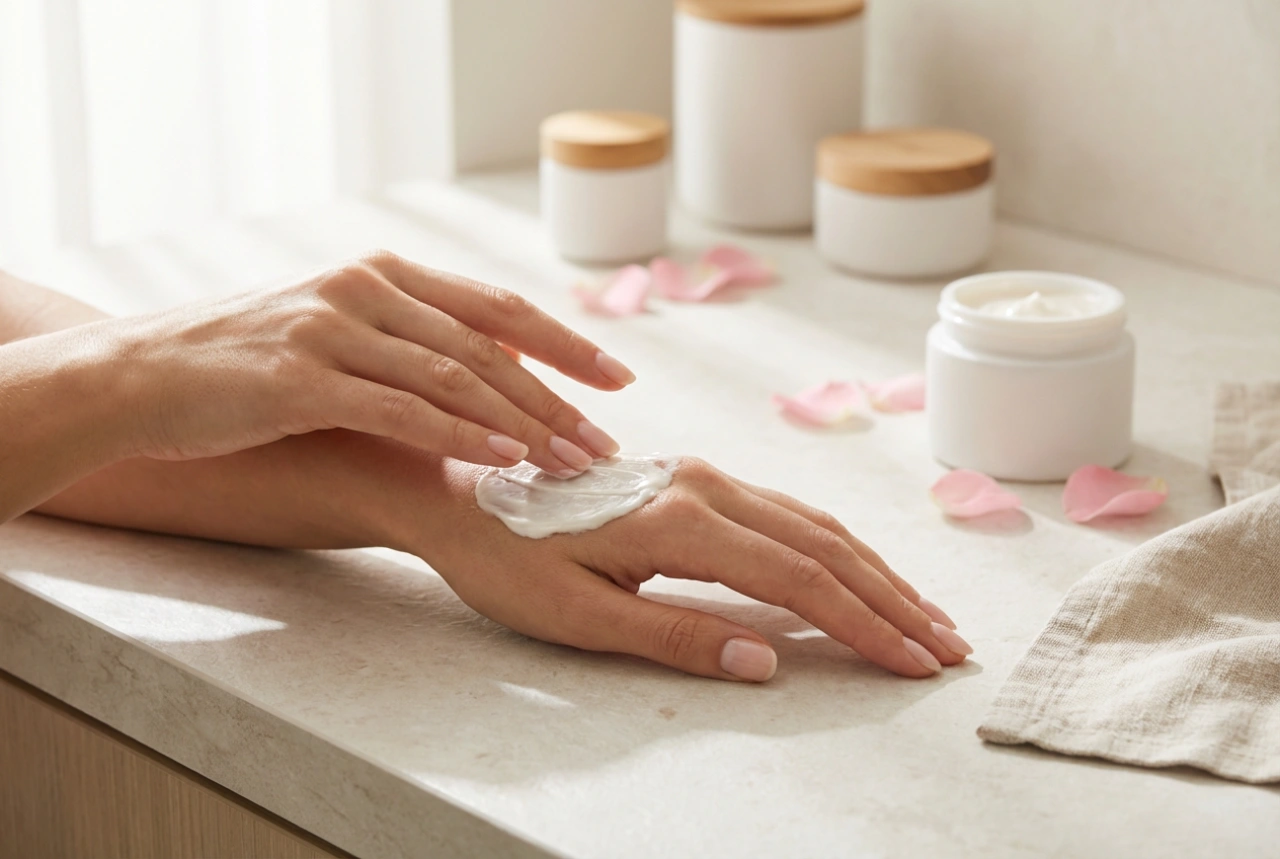Handmask: ingredienser, verkningstid och eftervård