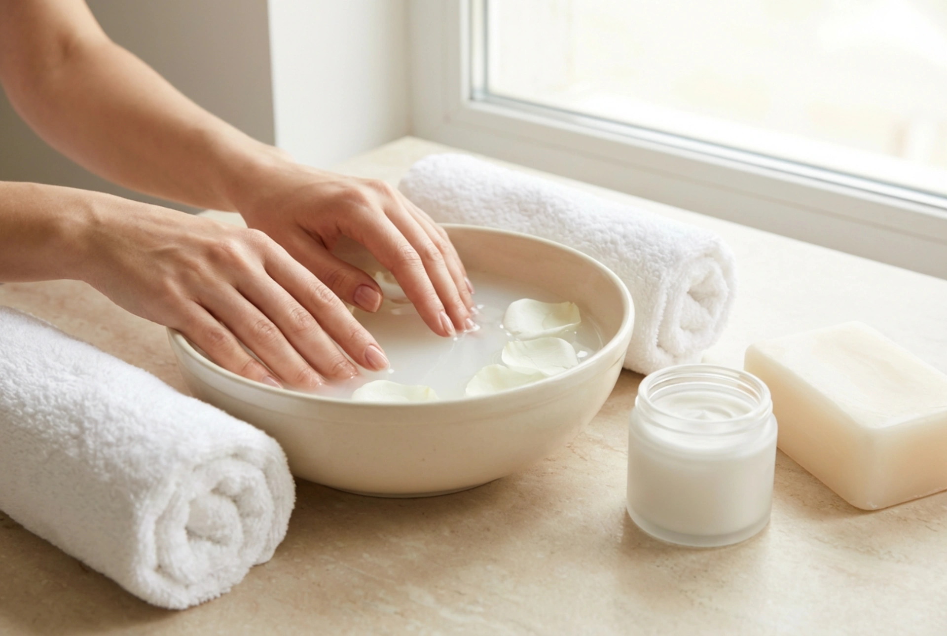 Handvårdsbehandlingar hemma: Bad, masker och krämer för vackra händer