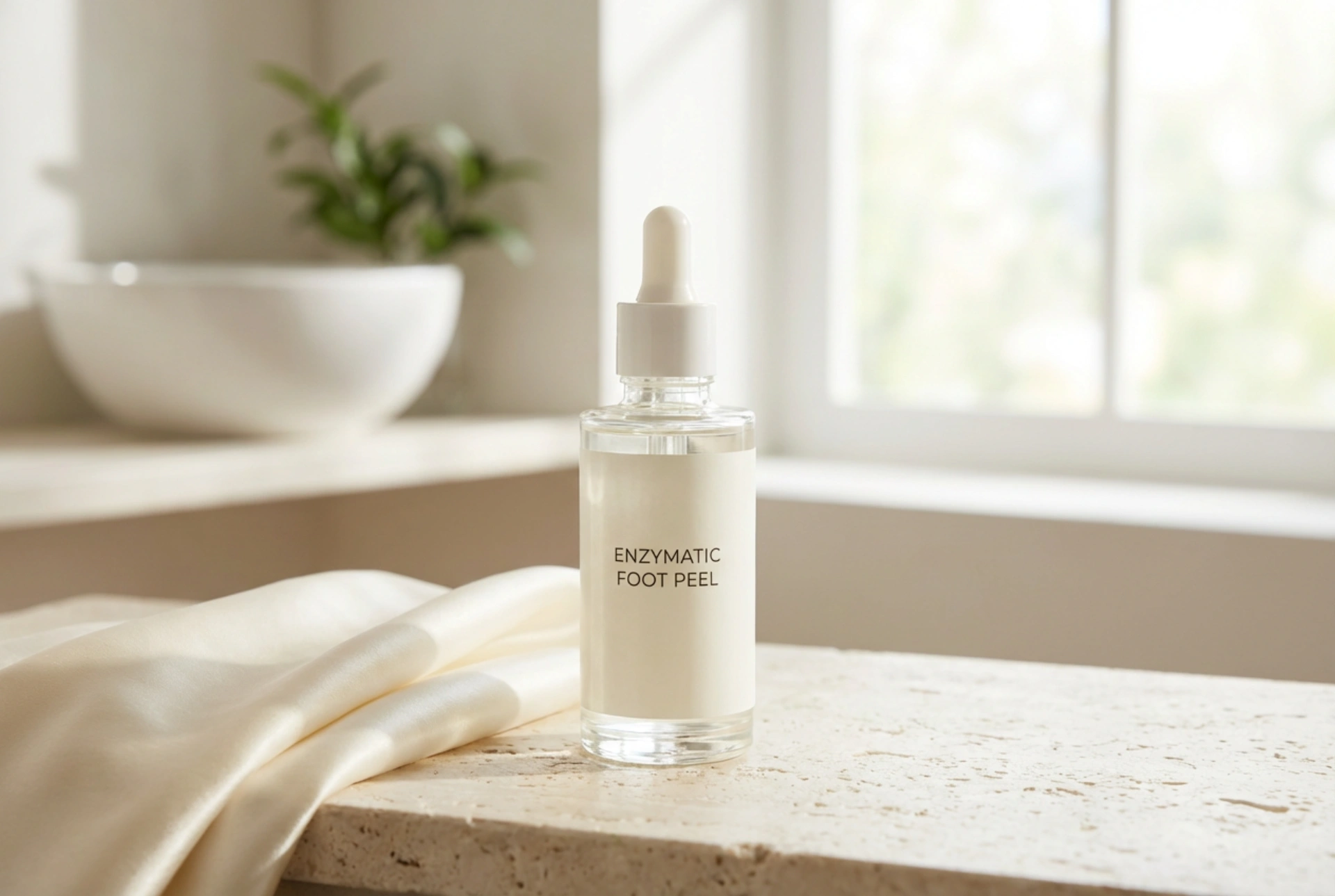 Enzympeeling för fötter: skonsam exfoliering utan mekanisk friktion