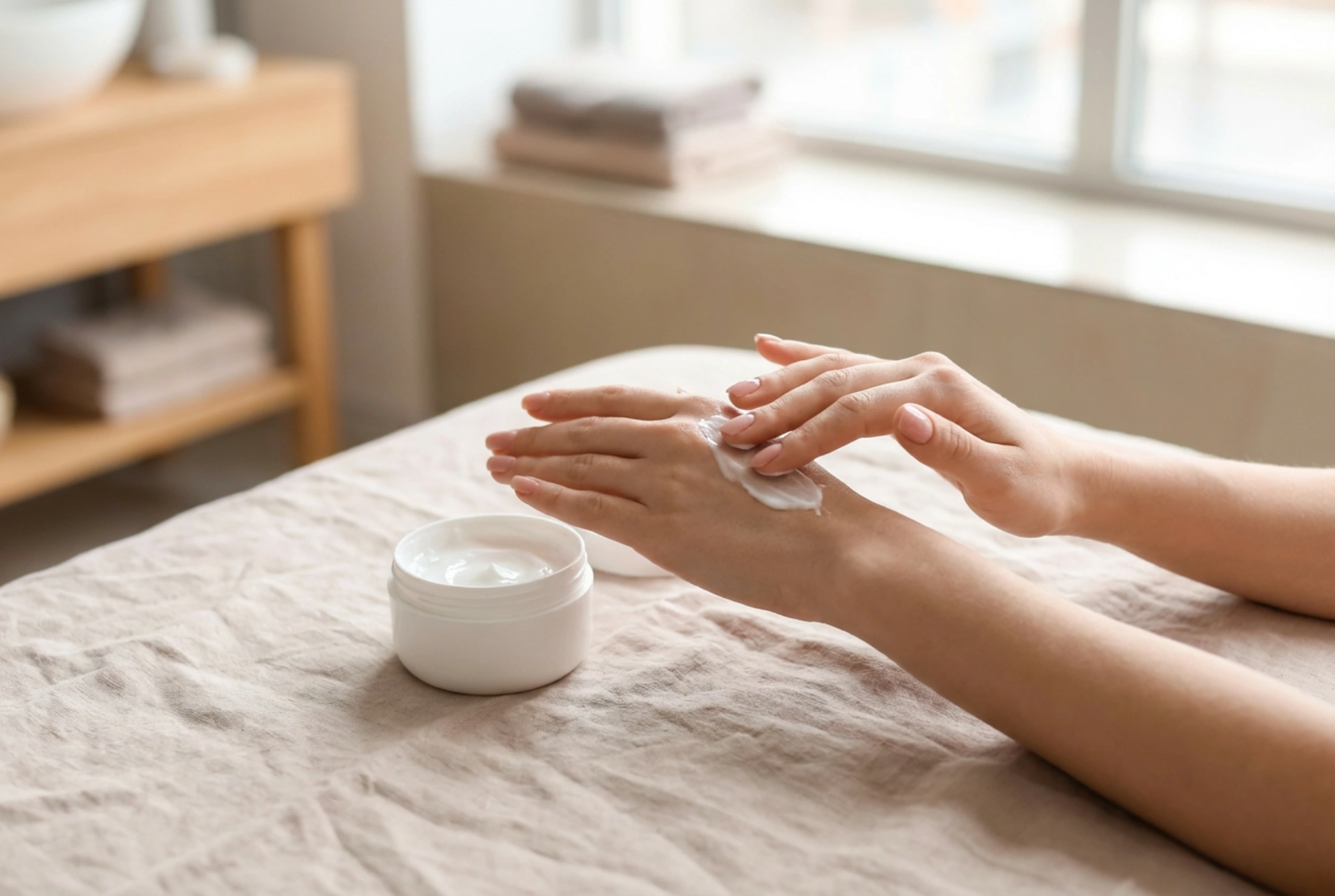 Torra händer: hur man tvättar, exfolierar och ger näring utan irritation