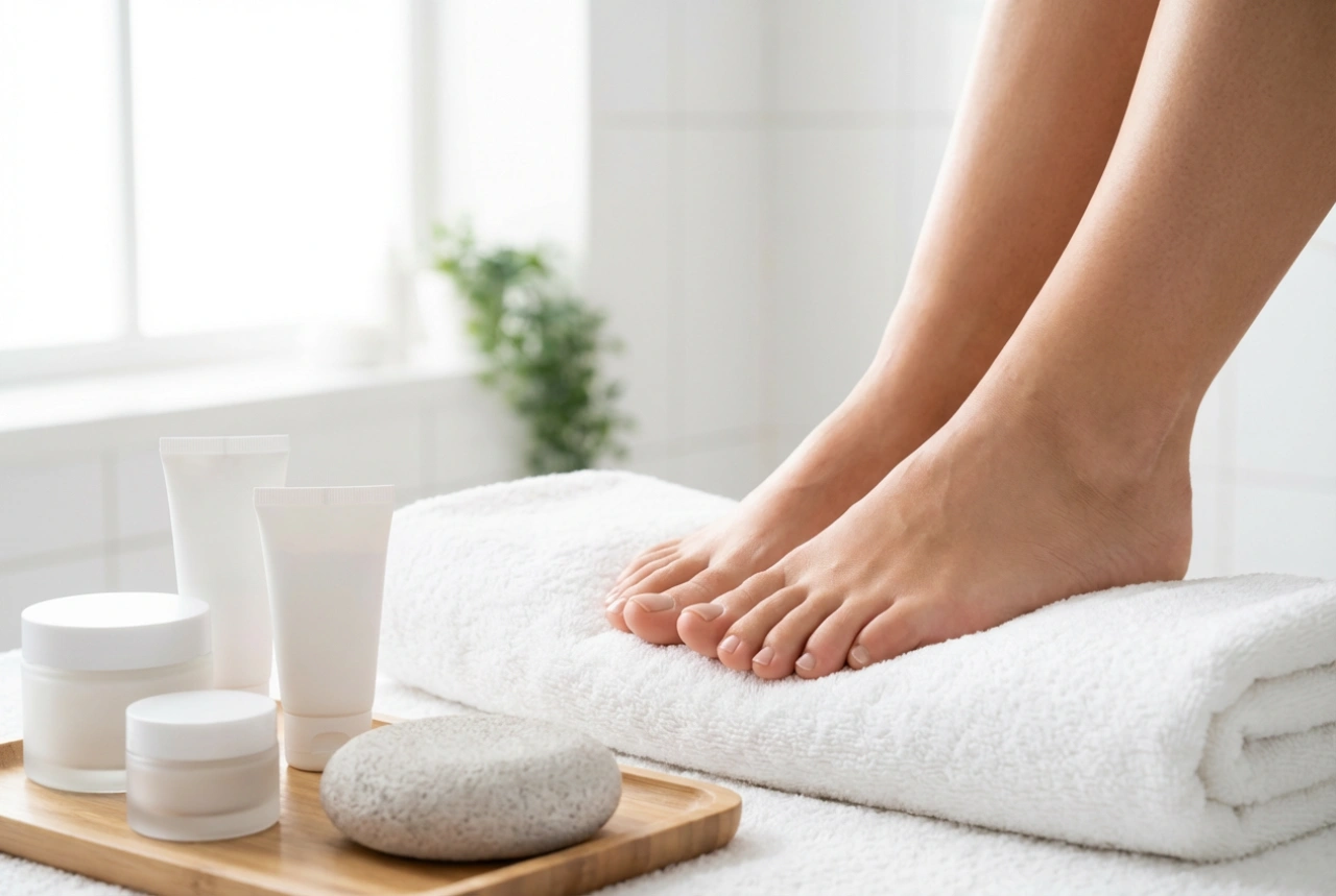 Spruckna hälar: hur man mjukgör, exfolierar och ger näring åt huden