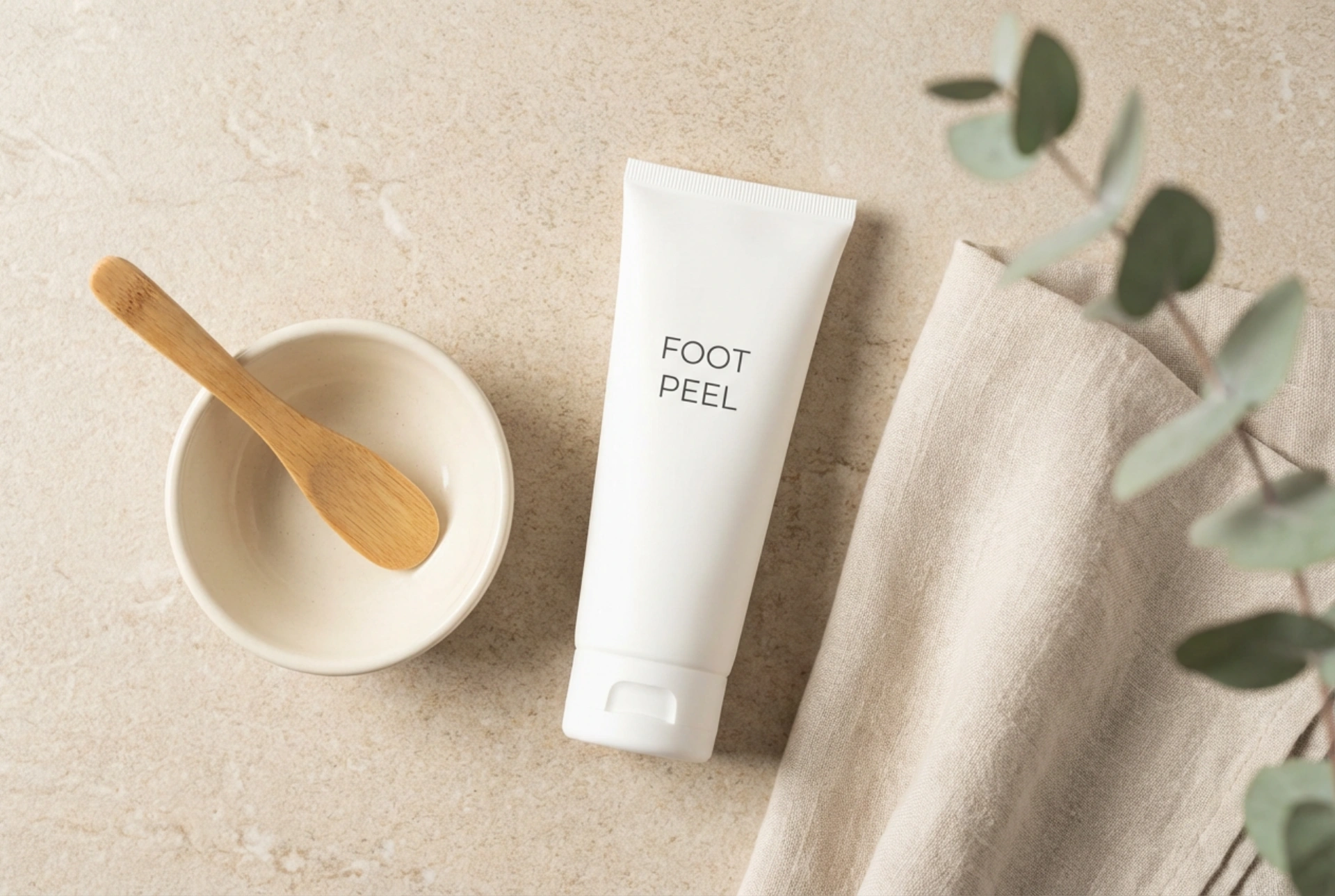 Enzympeeling för fötter: skonsam exfoliering steg för steg