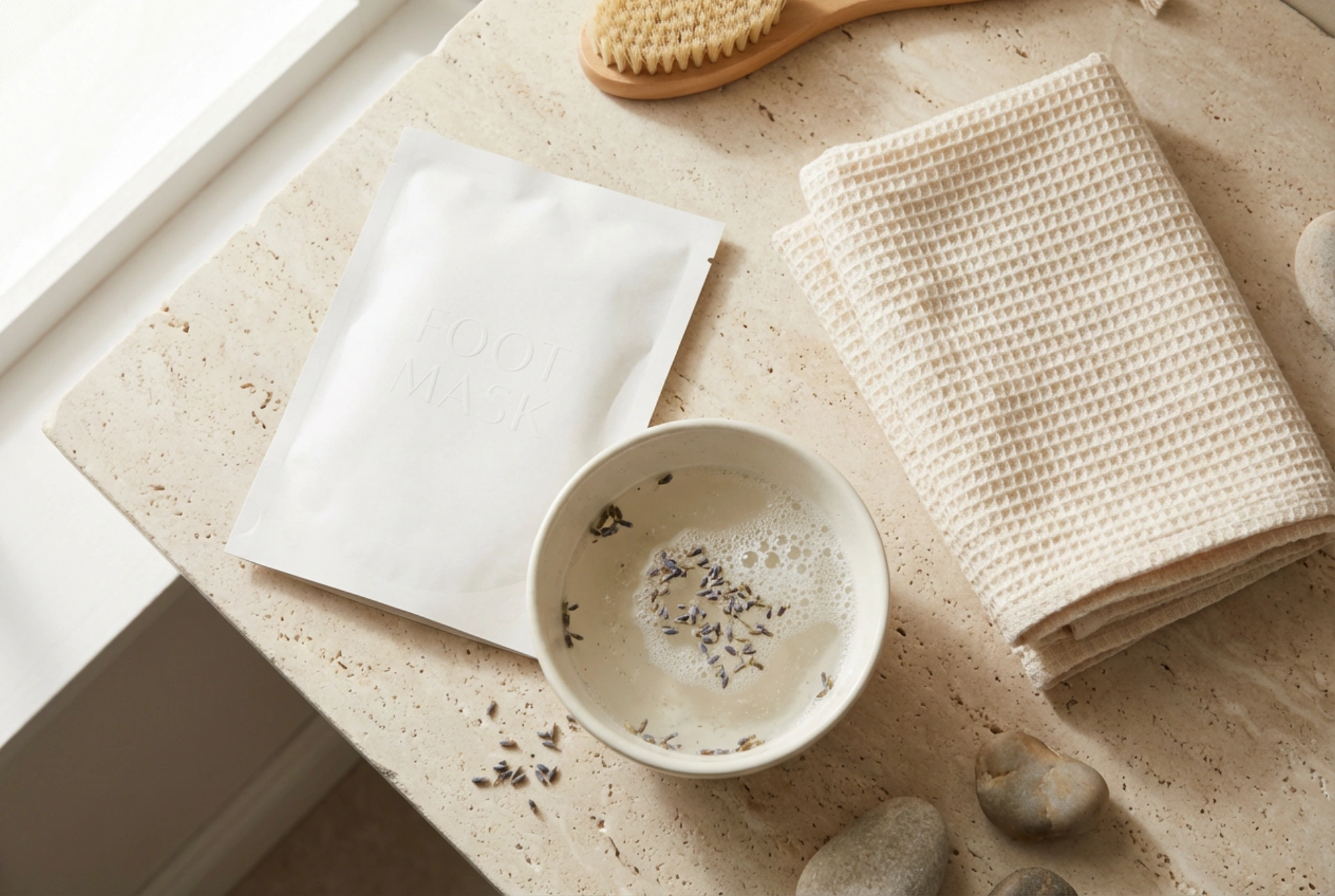 Exfolierande fotmask: förberedelse, applicering och eftervård