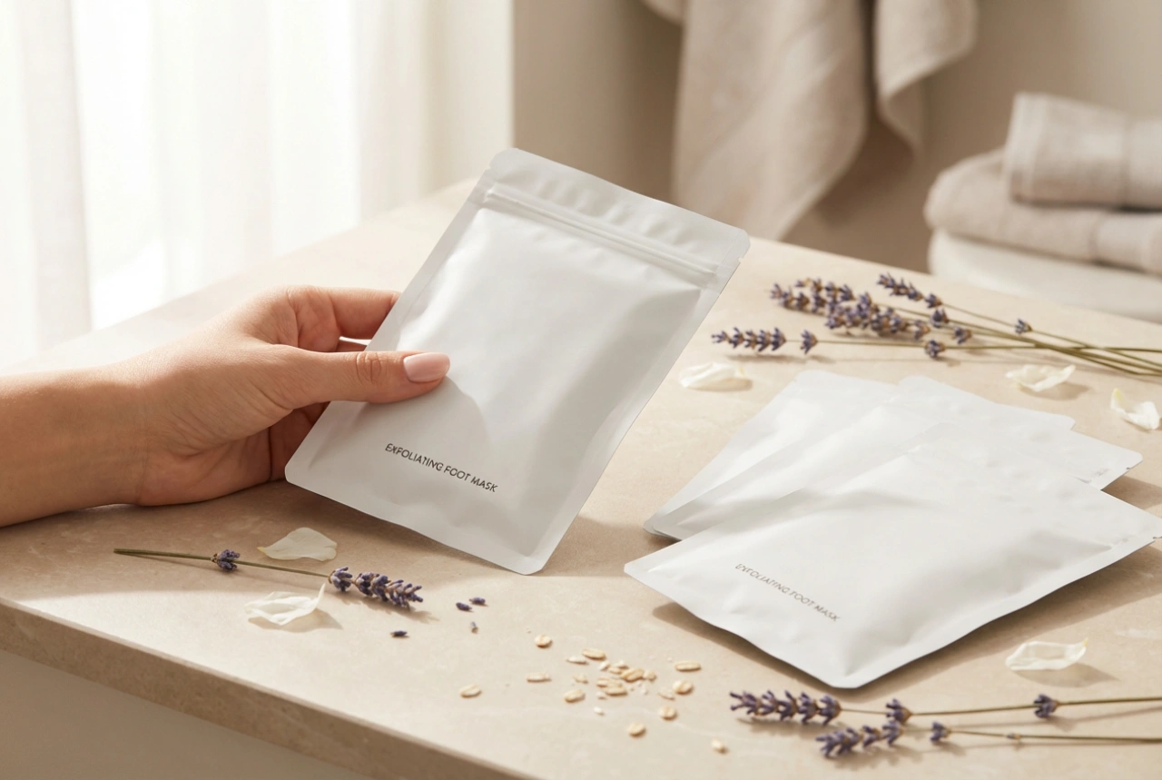 Exfolierande fotmasker: typer, verkningstid och användningstips
