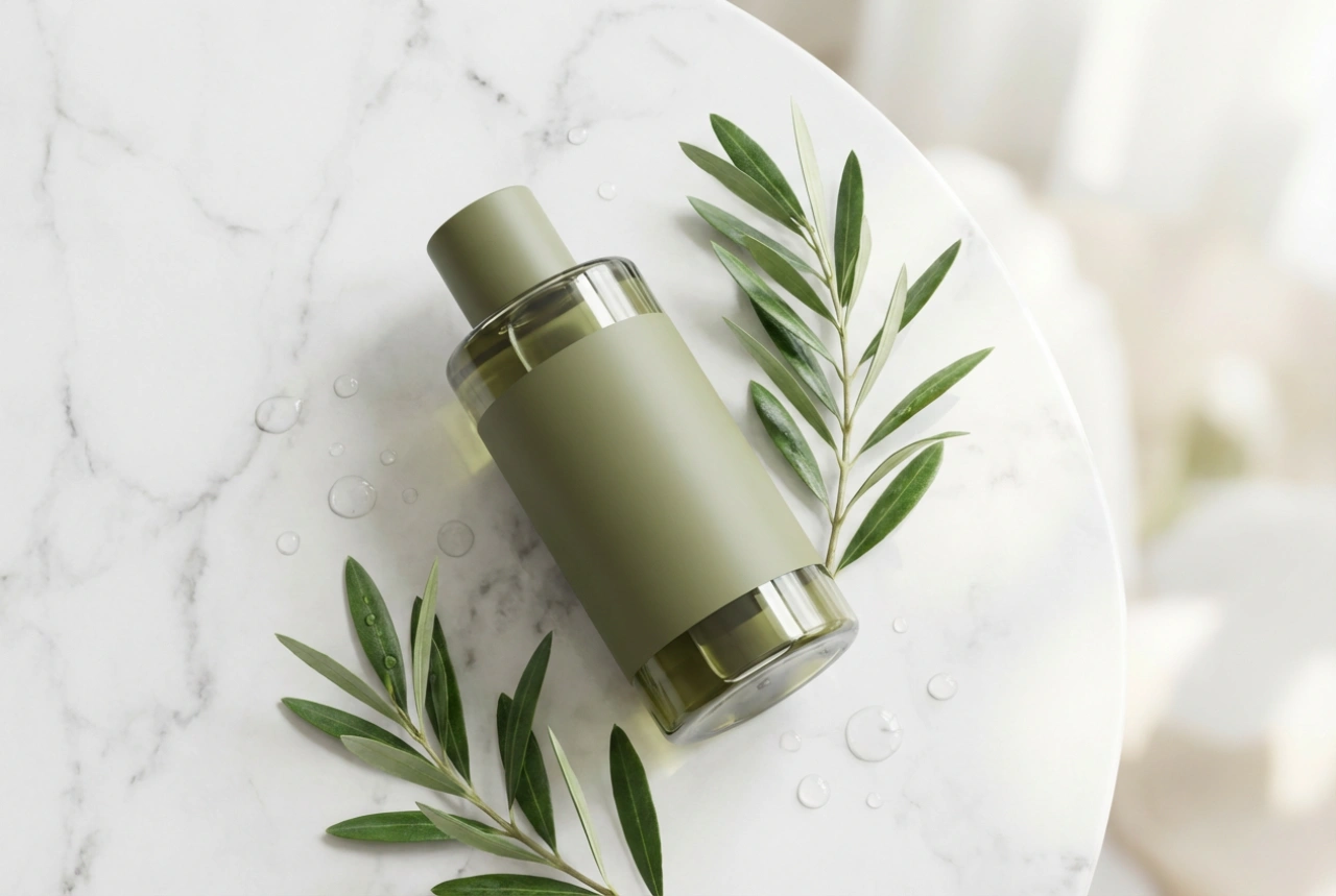 Duschgel med oliv: skonsam rengöring och mjuk hud efter tvätt