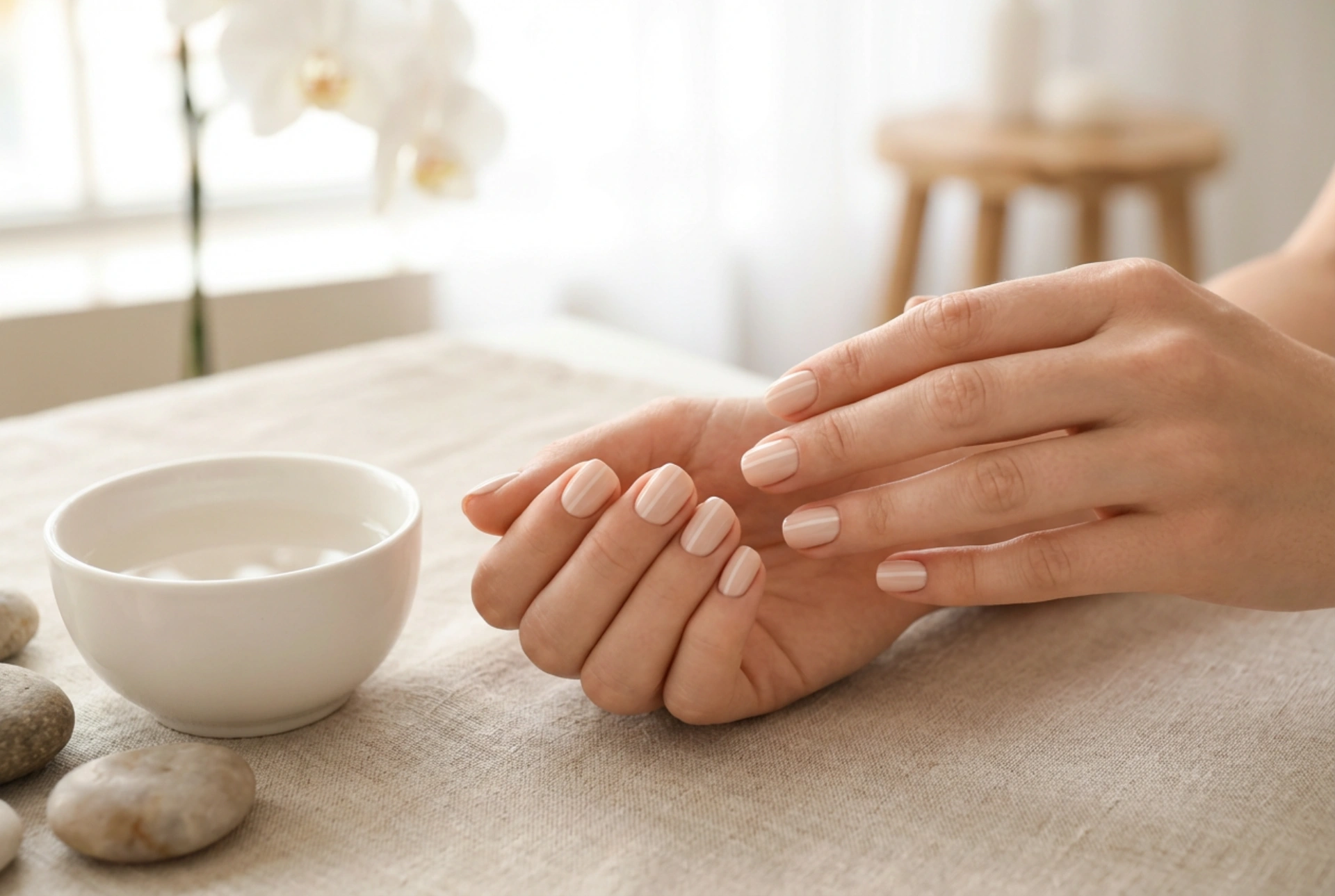 Korta hybridnaglar: Optisk förlängning och precisionsmålning