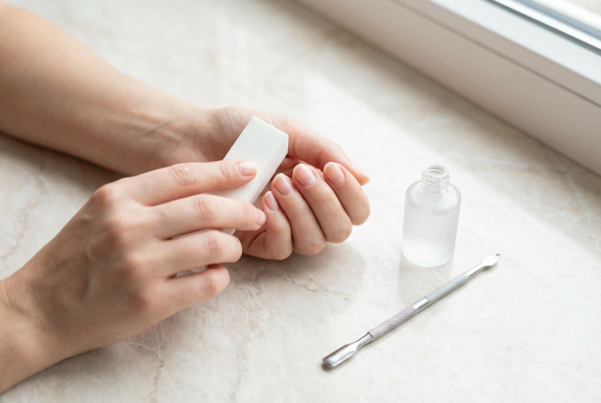 Hybridmanikyr från grunden: förberedelse och applicering