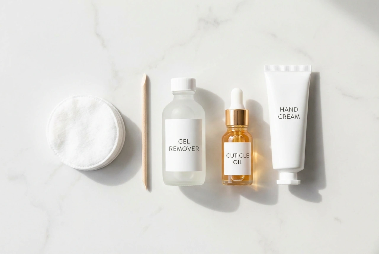 Ta bort gellack: säkra metoder hemma och eftervård