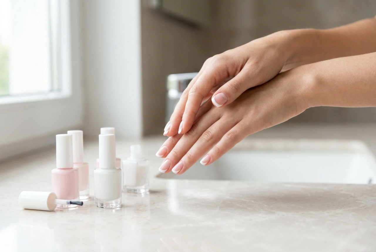 Fransk manikyr hemma: skapa en perfekt smile-linje med flera metoder