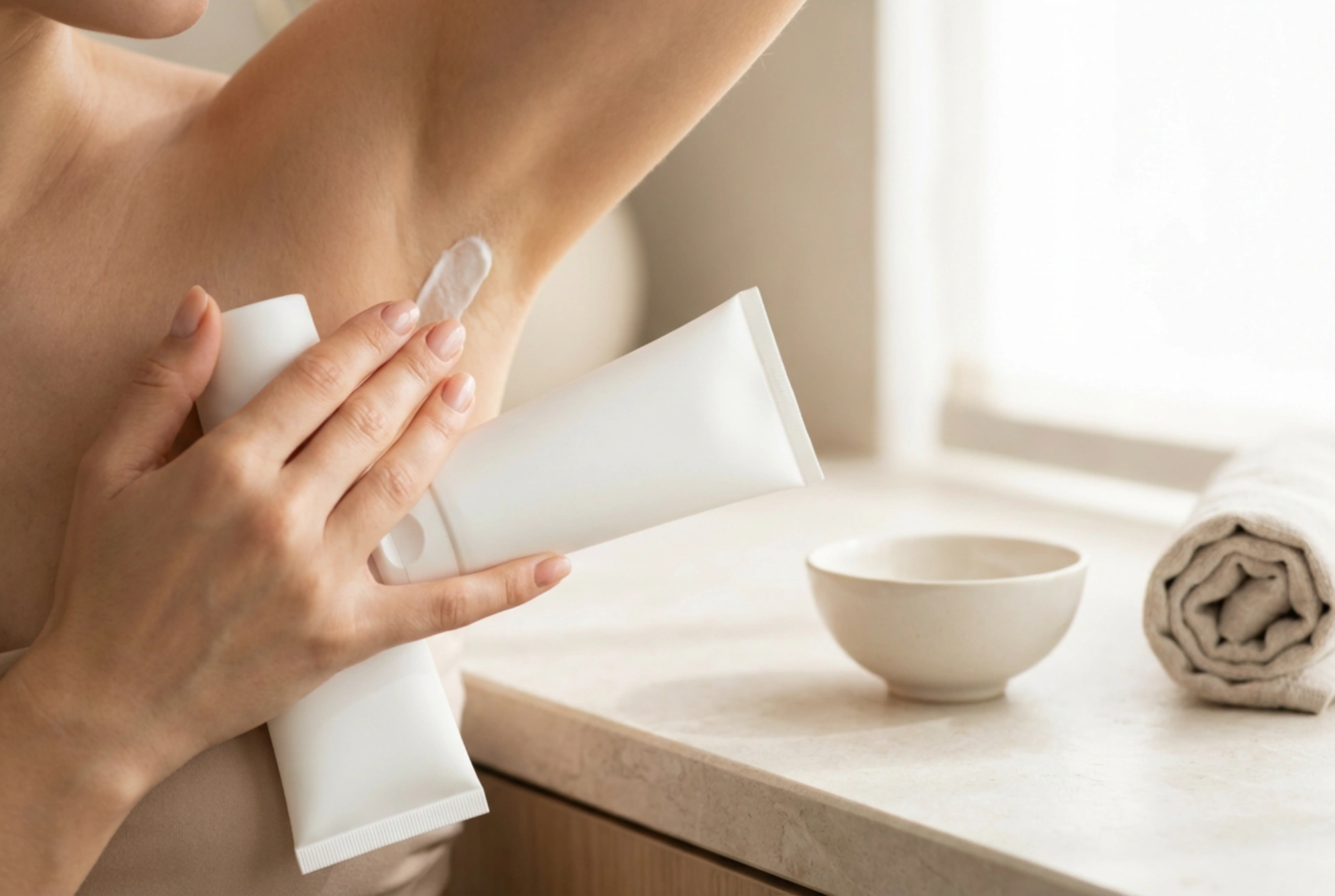 Hårborttagning i armhålorna utan irritation: Så väljer du metod och vårdar huden