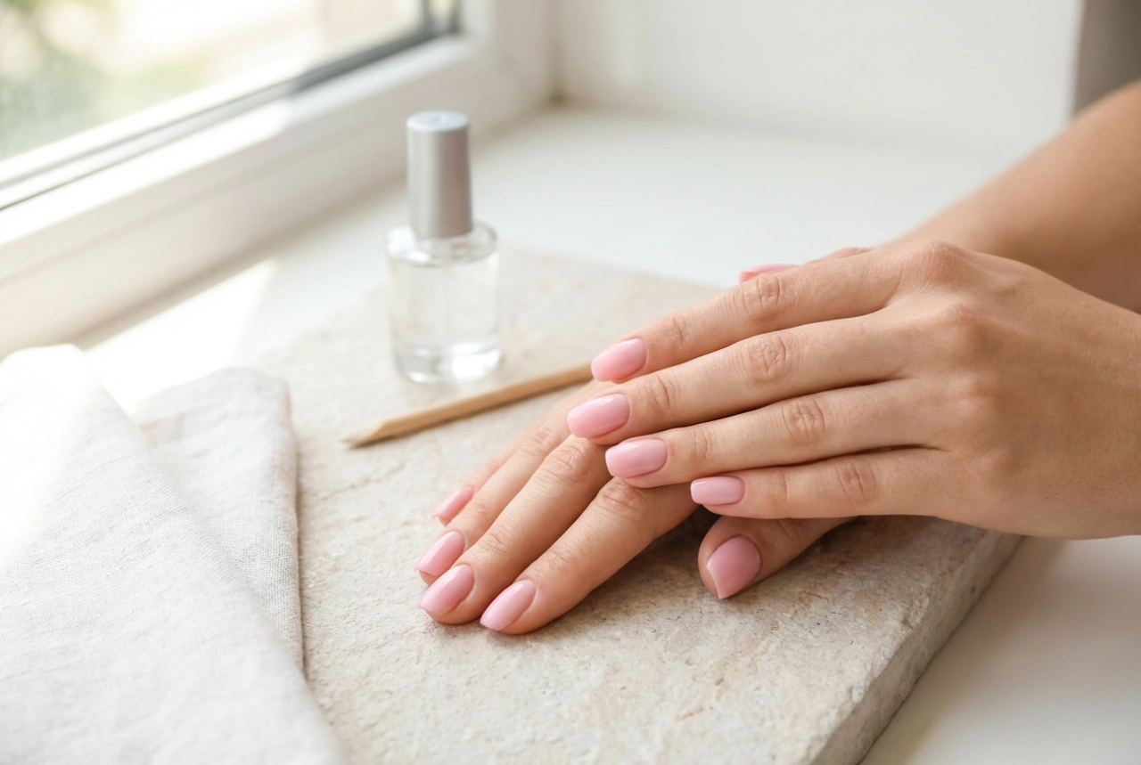 Titanmanikyr steg för steg: applicering, härdning och borttagning