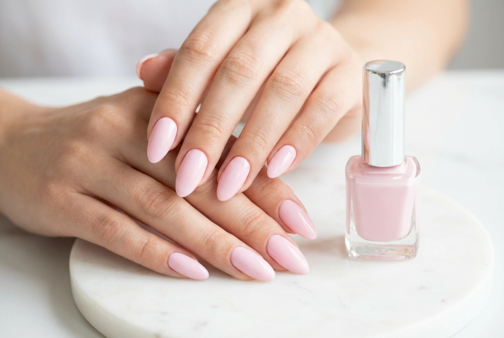 Ljusa hybridnaglar: tekniker för en jämn färg utan ränder