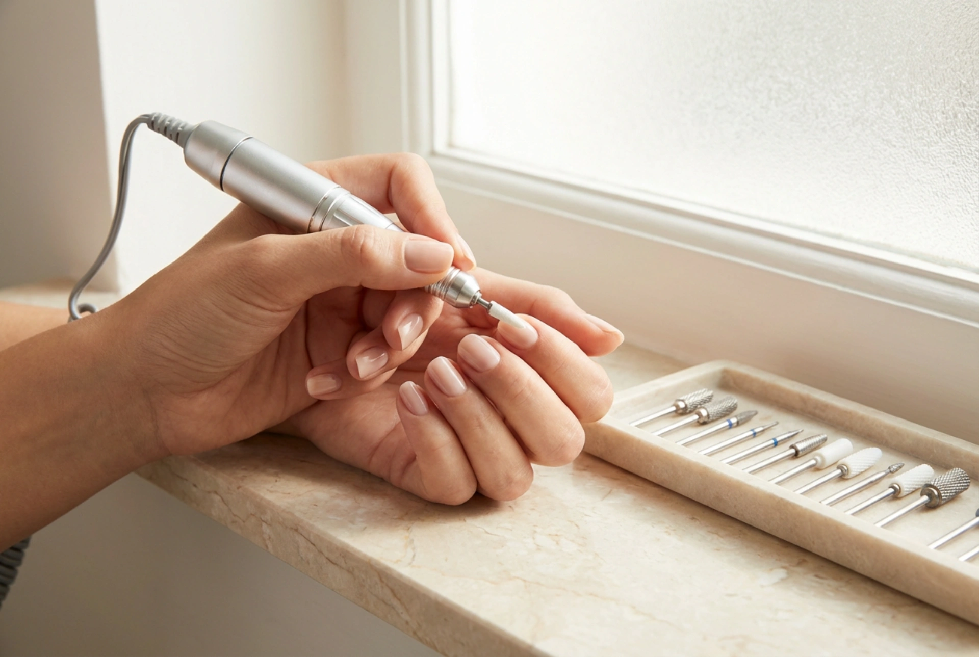 Professionell nagelfräs: parametrar, bits och teknik
