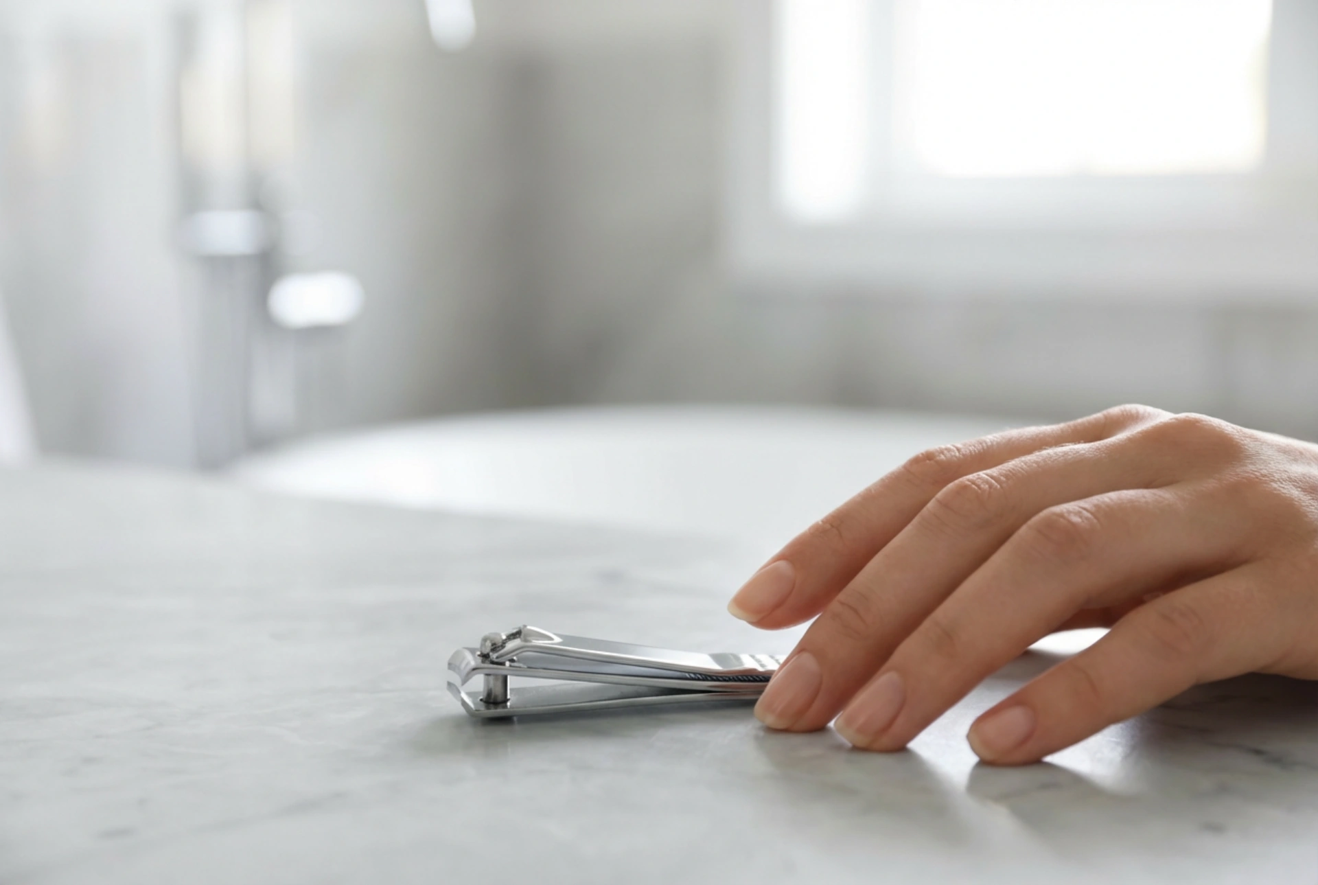 Professionell nagelklippare: för exakt klippning utan att naglarna flisar sig