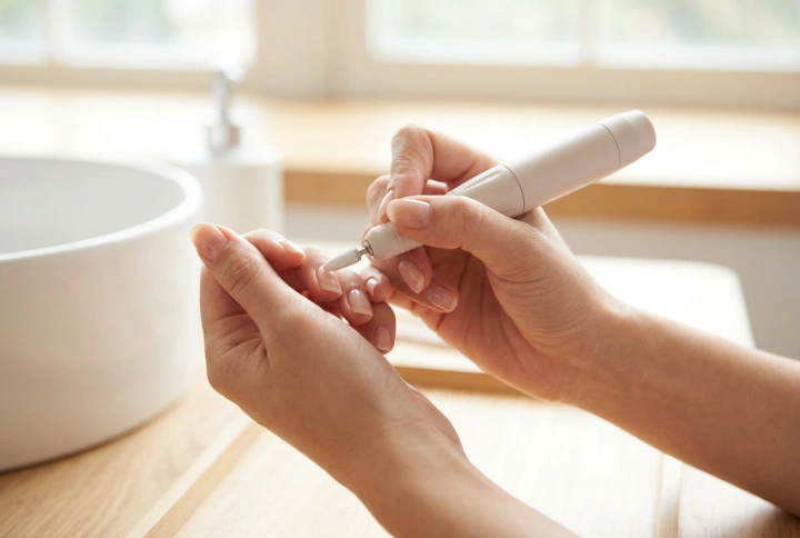 Batteridriven nagelfräs: mobil styling och säkert arbete
