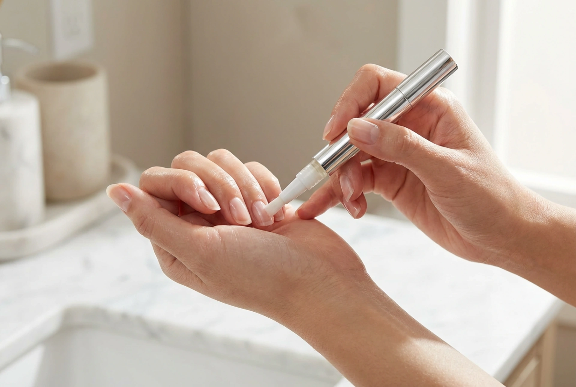 Nagelbandsolja i penna: snabb applicering, dagliga vanor, resultat
