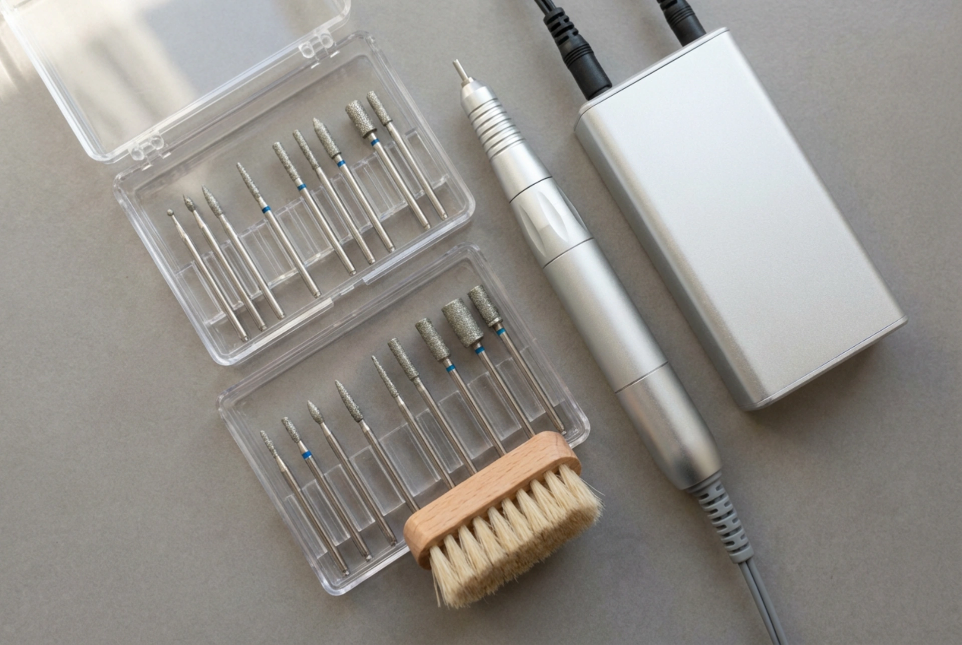 Nagelfräs i praktiken: bits, hastighet och hygien