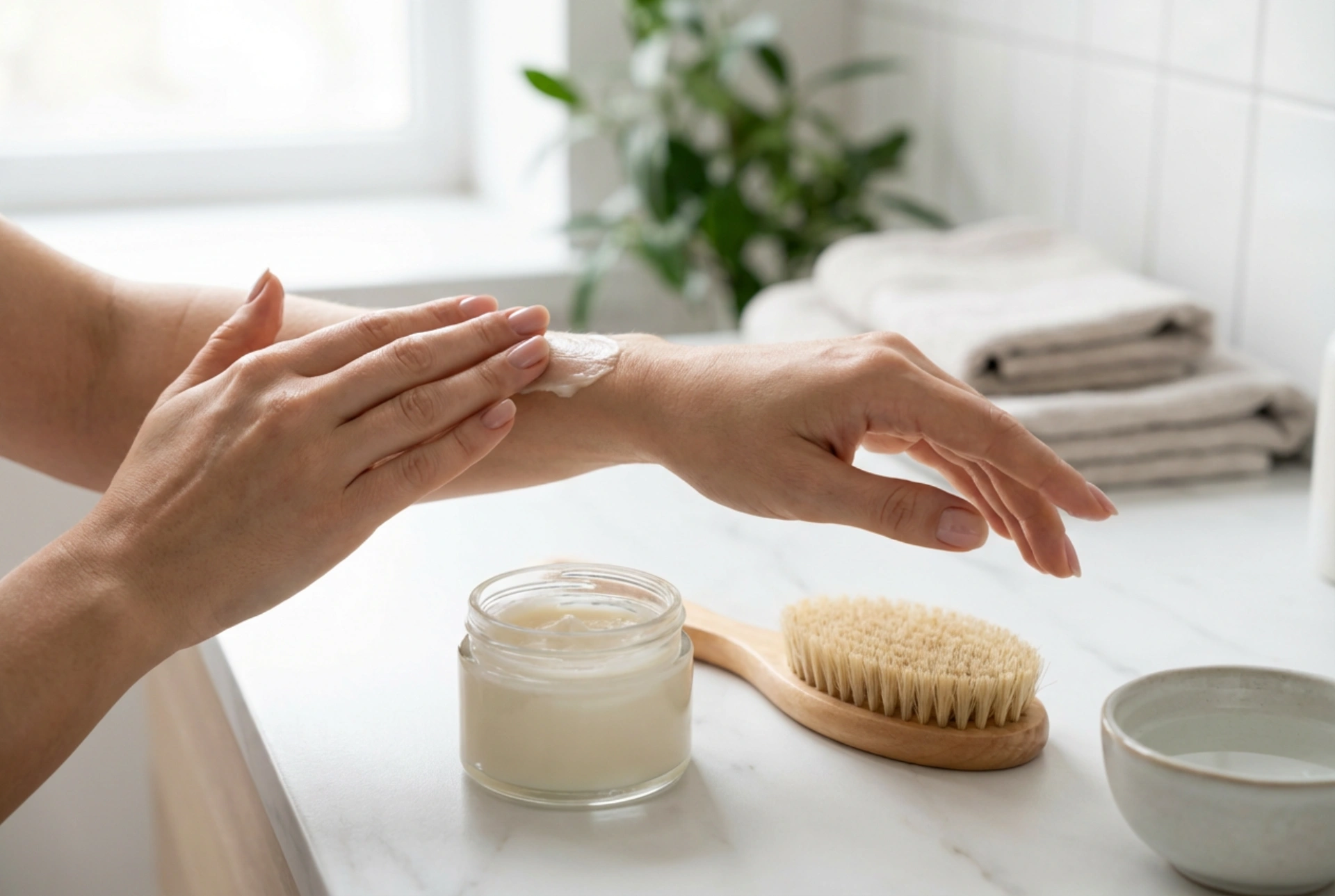 Uppstramande bodylotion: massage, torrborstning och appliceringstips