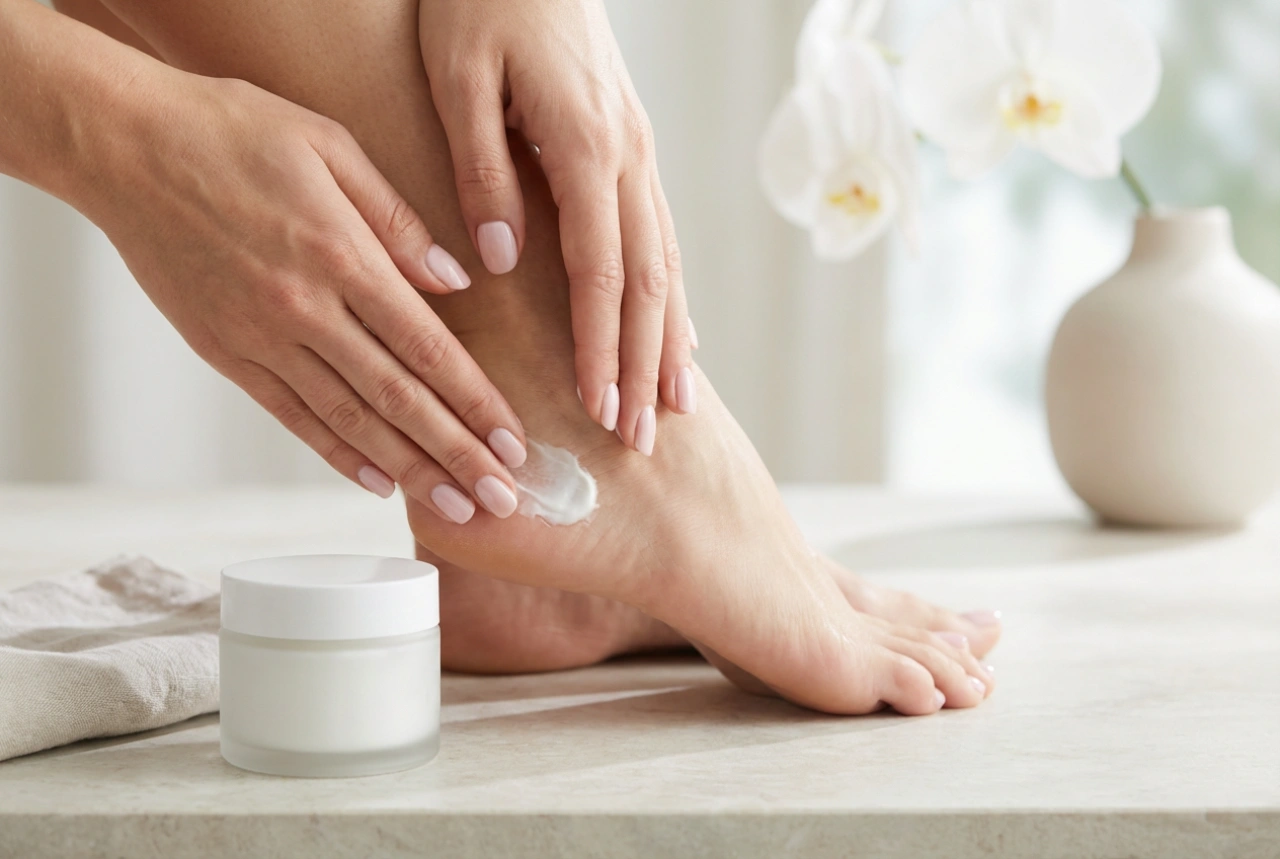 Att välja fotkräm med karbamid: säker och effektiv applicering