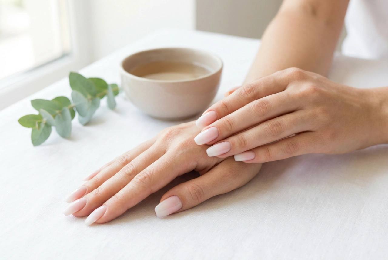 Mjölkig ombre på naglarna: en delikat baby boomer-effekt steg för steg