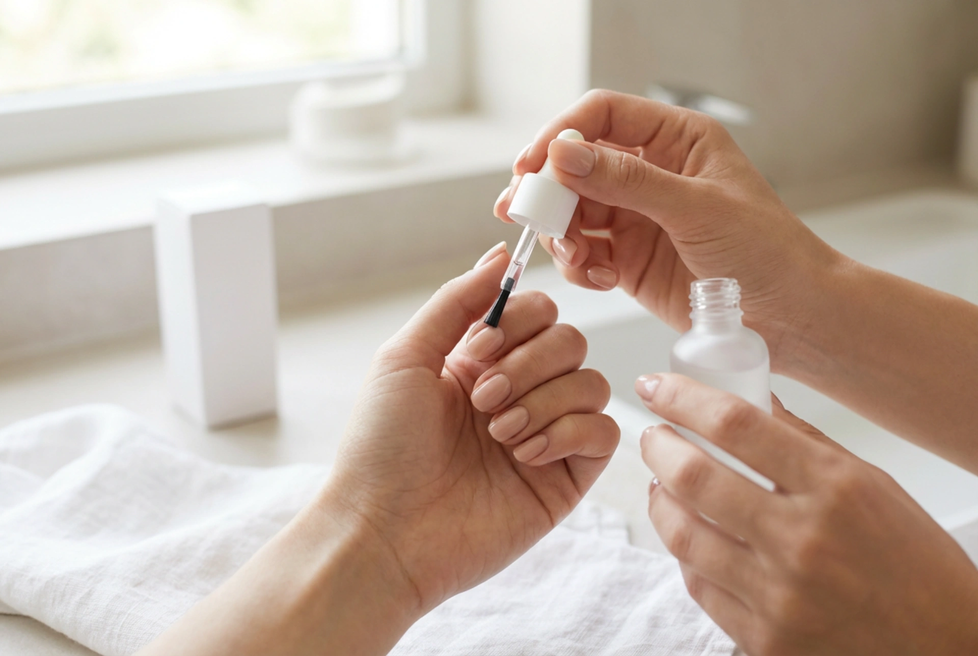 Nagelprimer: när man ska använda den och hur man applicerar den steg för steg