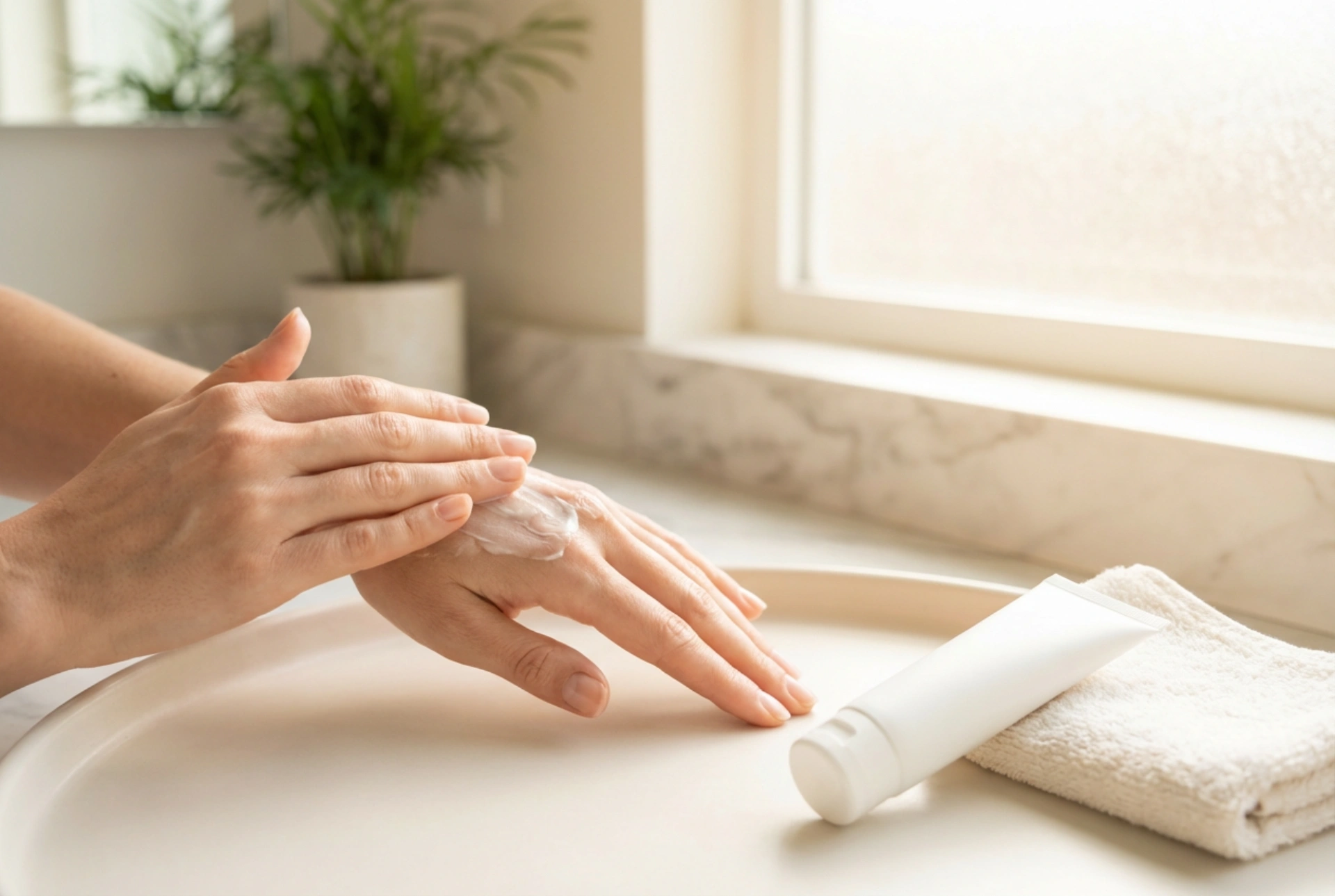 Handkräm för torra händer: snabb lindring och bibehållen fuktighet under dagen