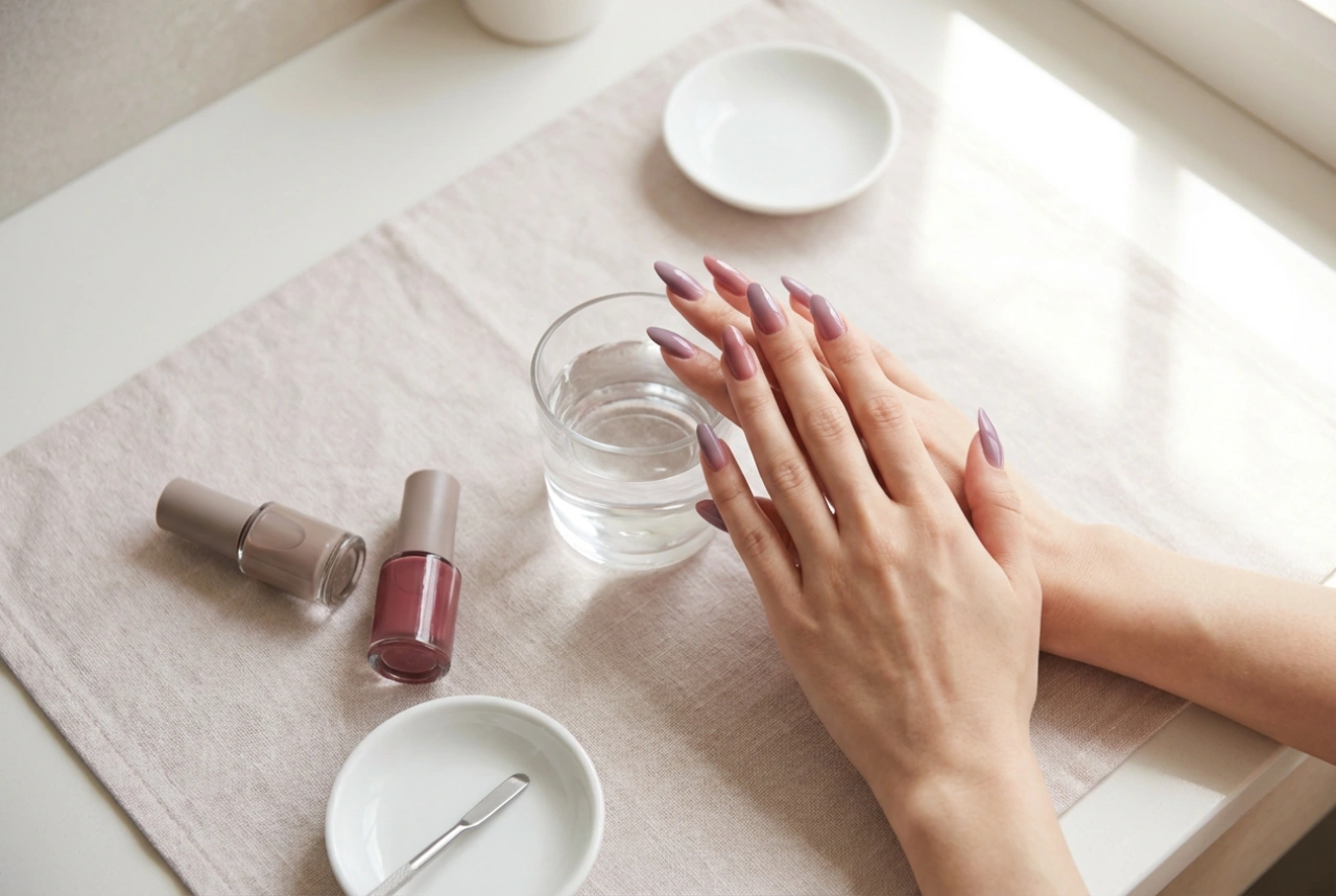 Termiskt nagellack: hur det fungerar, hur man applicerar det och hur man skyddar effekten