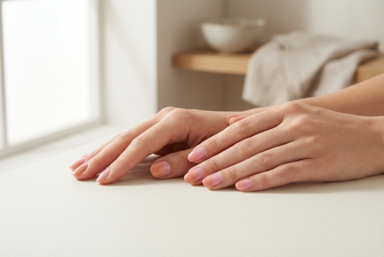 Termiskt hybridnagellack: färgförändring och problemfri applicering