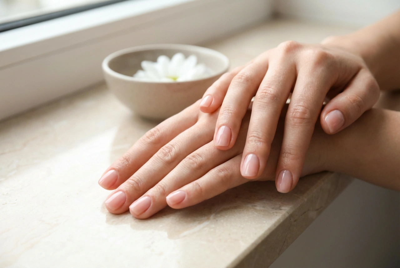 Endast baslack på naglarna: Så får du en välvårdad och naturlig look