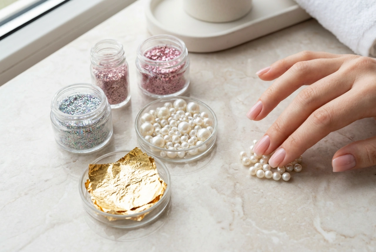 Nageldekorationer: En översikt av effekter och beprövade appliceringsmetoder