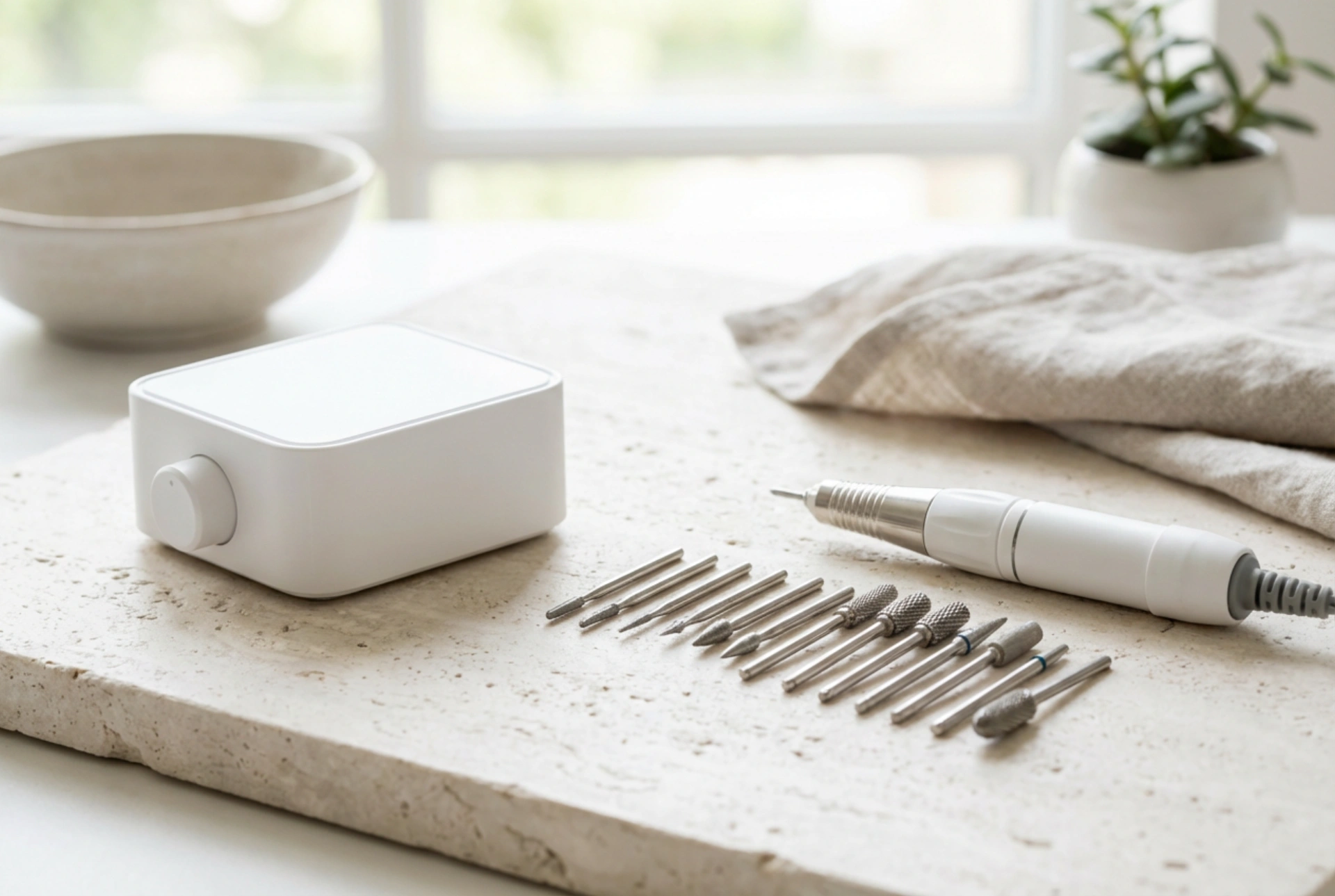 Professionell nagelfräs: parametrar, bits och regler för säkert arbete