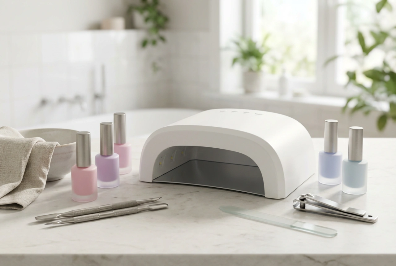 UV-lampor för naglar: effekt, härdningstid och regler för säker användning