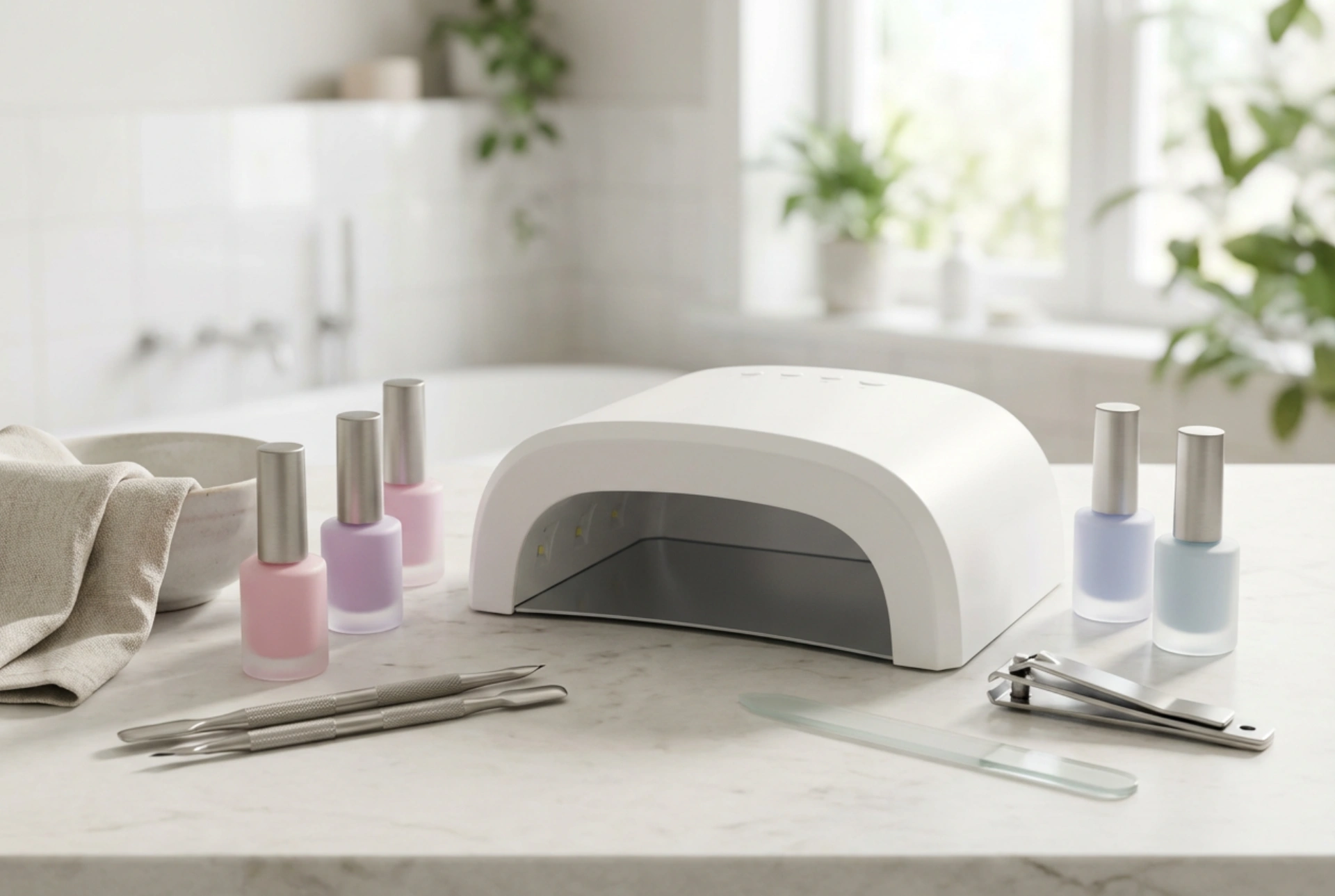 UV-lampor för naglar: effekt, härdningstid och regler för säker användning