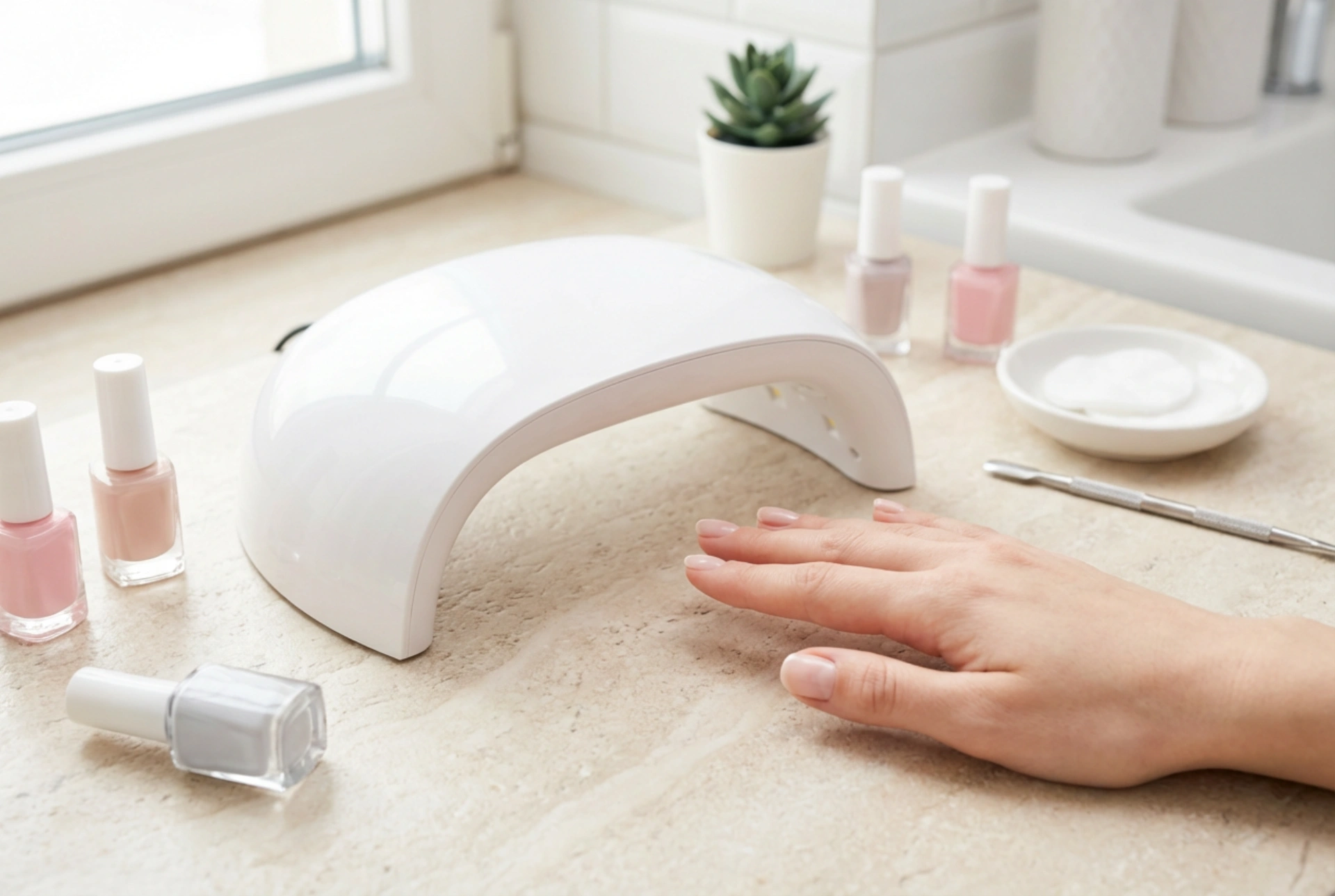 LED-lampor för naglar: hur man väljer rätt effekt och härdningstid