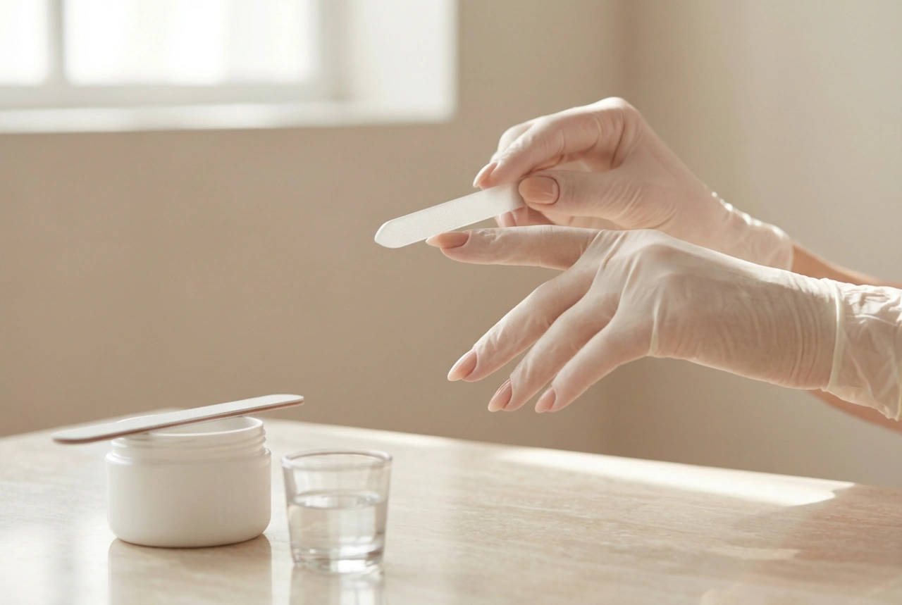 Nageltips: välj rätt form, applicera och fila för ett naturligt resultat