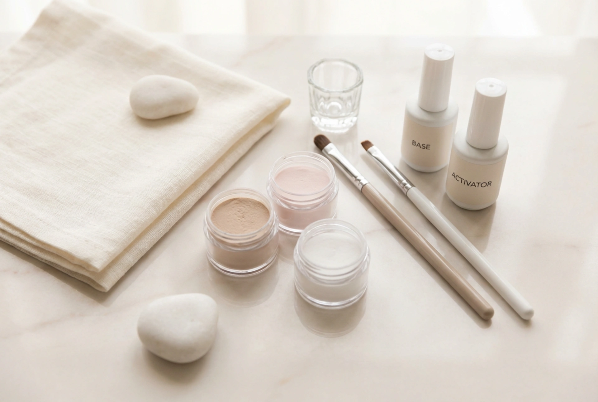 Att välja ett kit för dip powder-naglar: vad ingår och hur man använder det